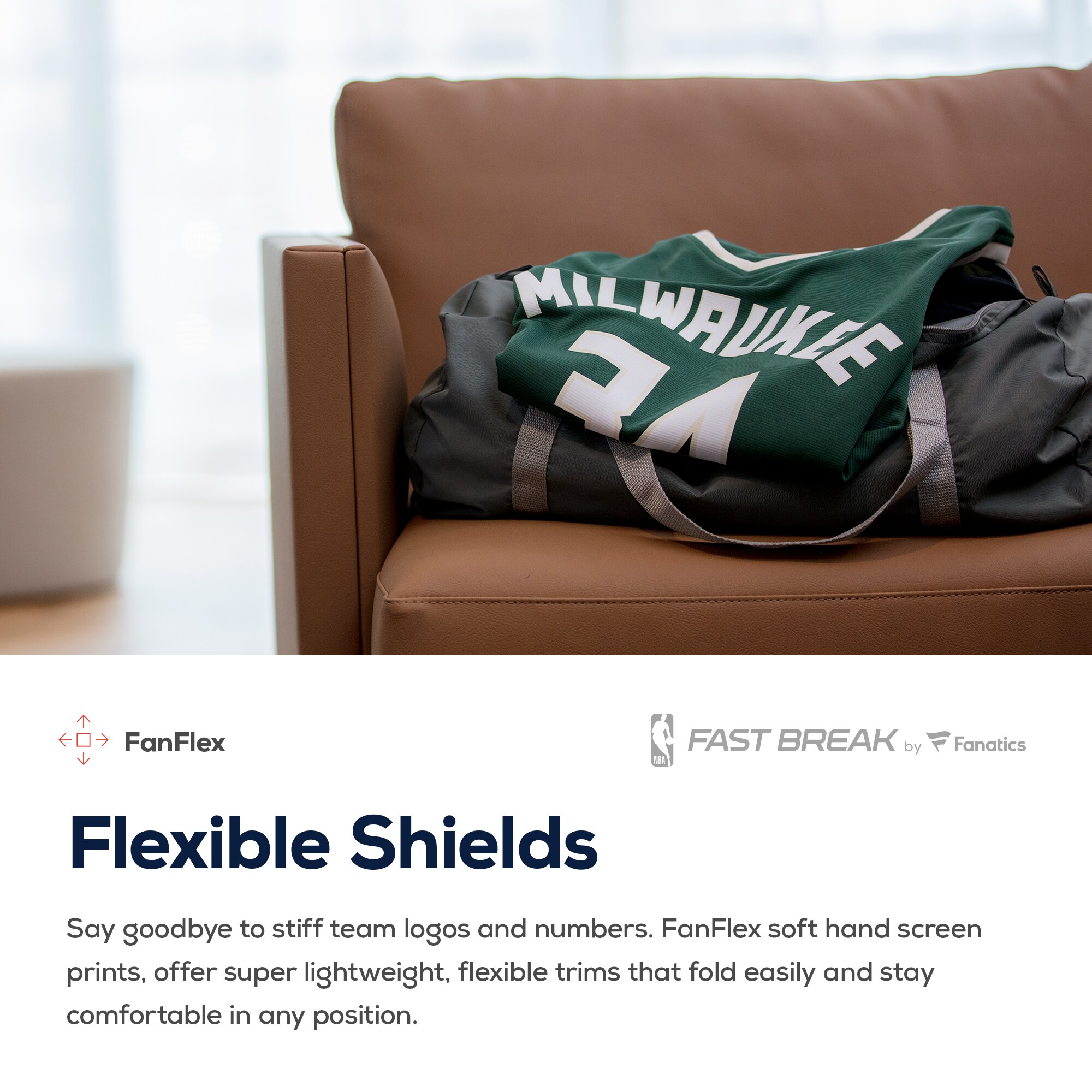 Giannis Antetokounmpo Milwaukee Bucks Fanatics Branded Fast Break Replica Jersey White - Association Edition - vstockx