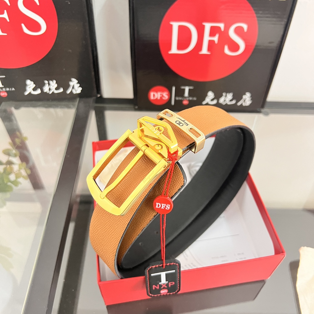 Streetwear Belt Ferragamo 320210 size:3.5cm - vstockx