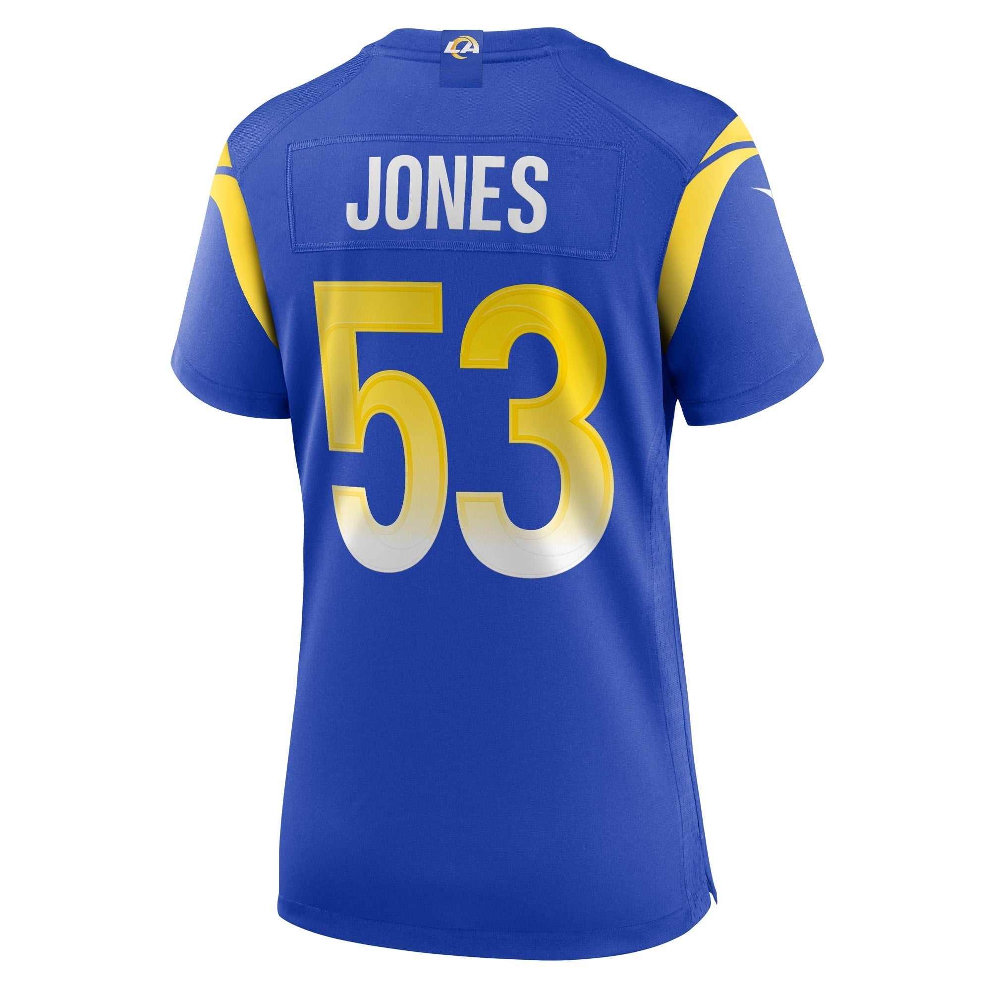 Women's Nike Ernest Jones Royal Los Angeles Rams Team Game Player Jersey - vstockx