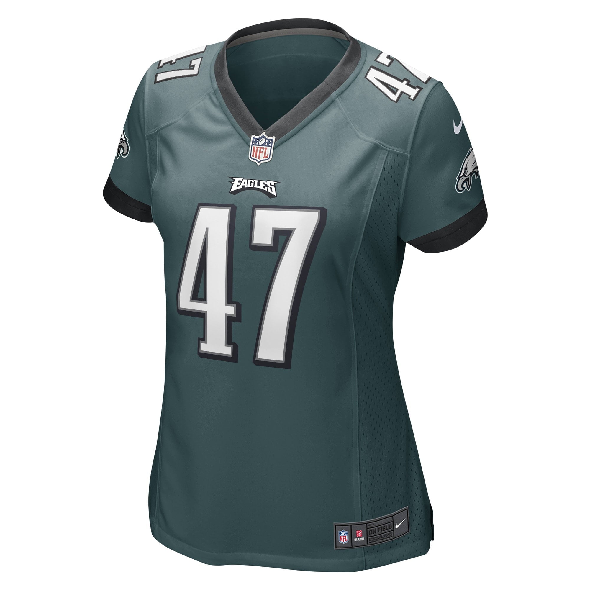 Women's Nike Dalton Keene Midnight Green Philadelphia Eagles Game Player Jersey - vstockx