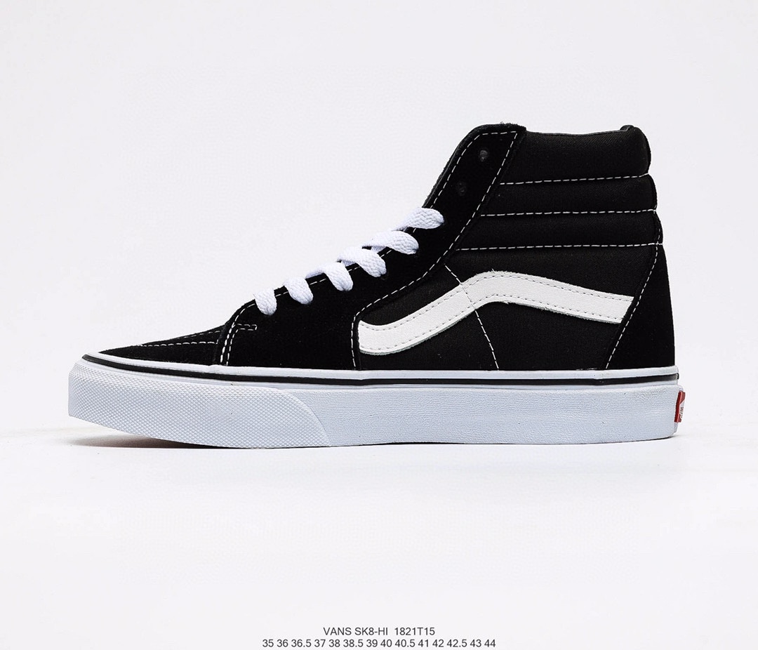Vans Sk8-Hi Black White - vstockx