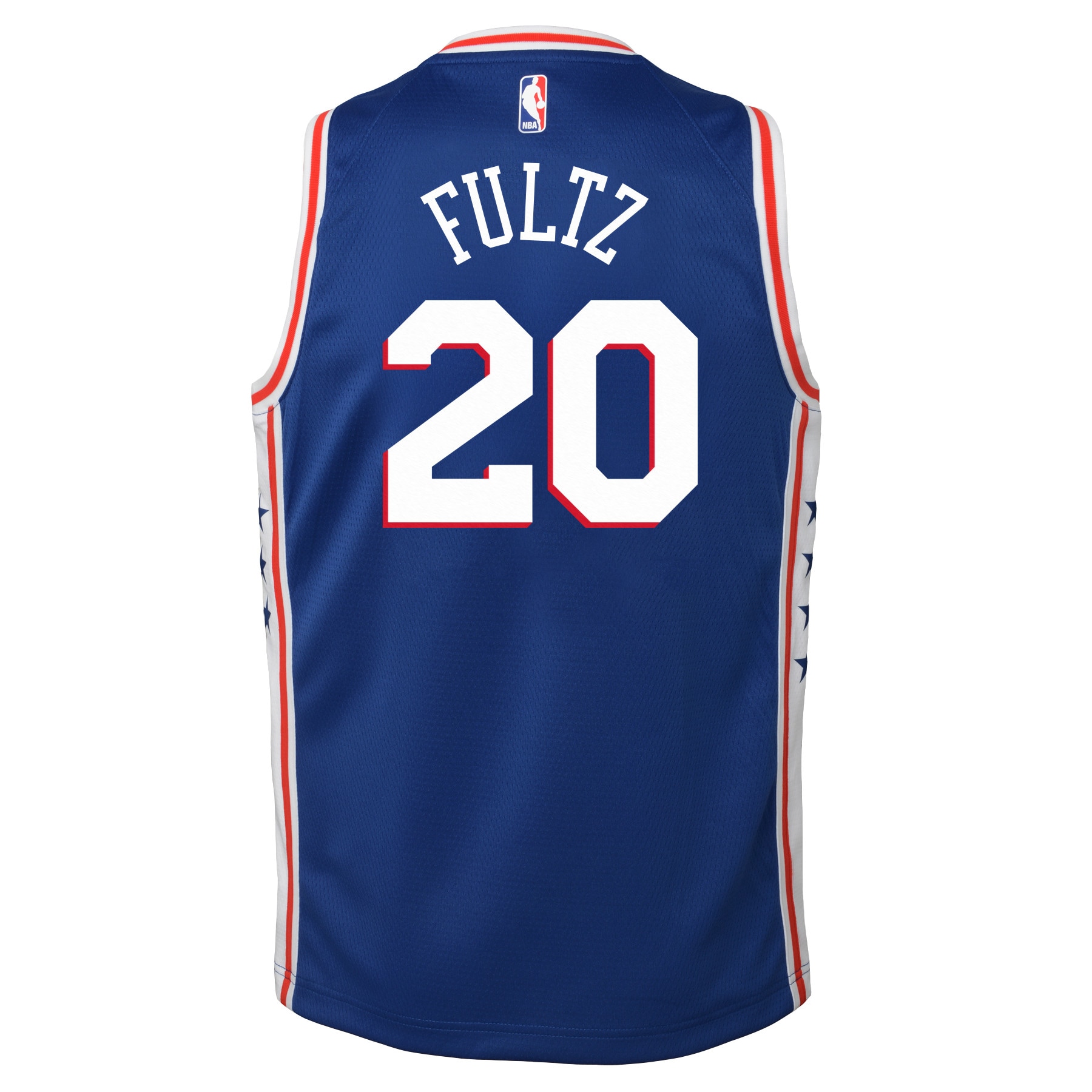 Markelle Fultz Philadelphia 76ers Nike Youth Swingman Jersey Blue - Icon Edition - vstockx