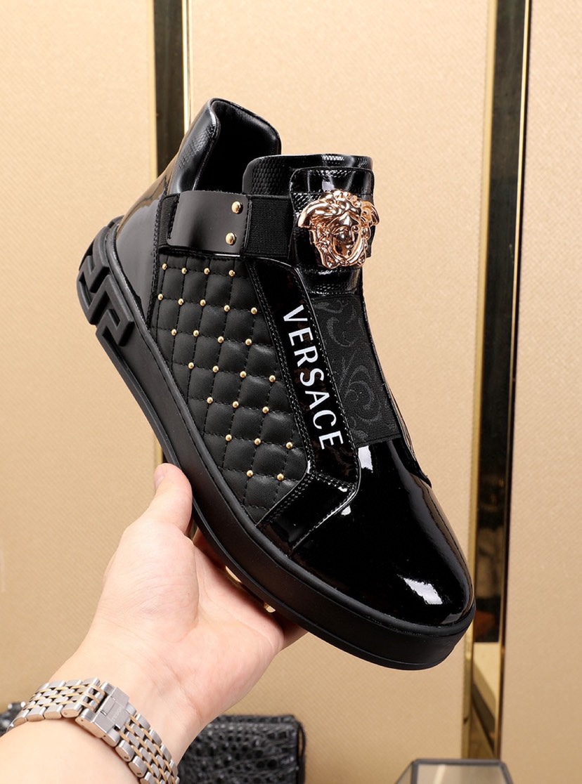 Versace High Top Sneaker 2 - vstockx
