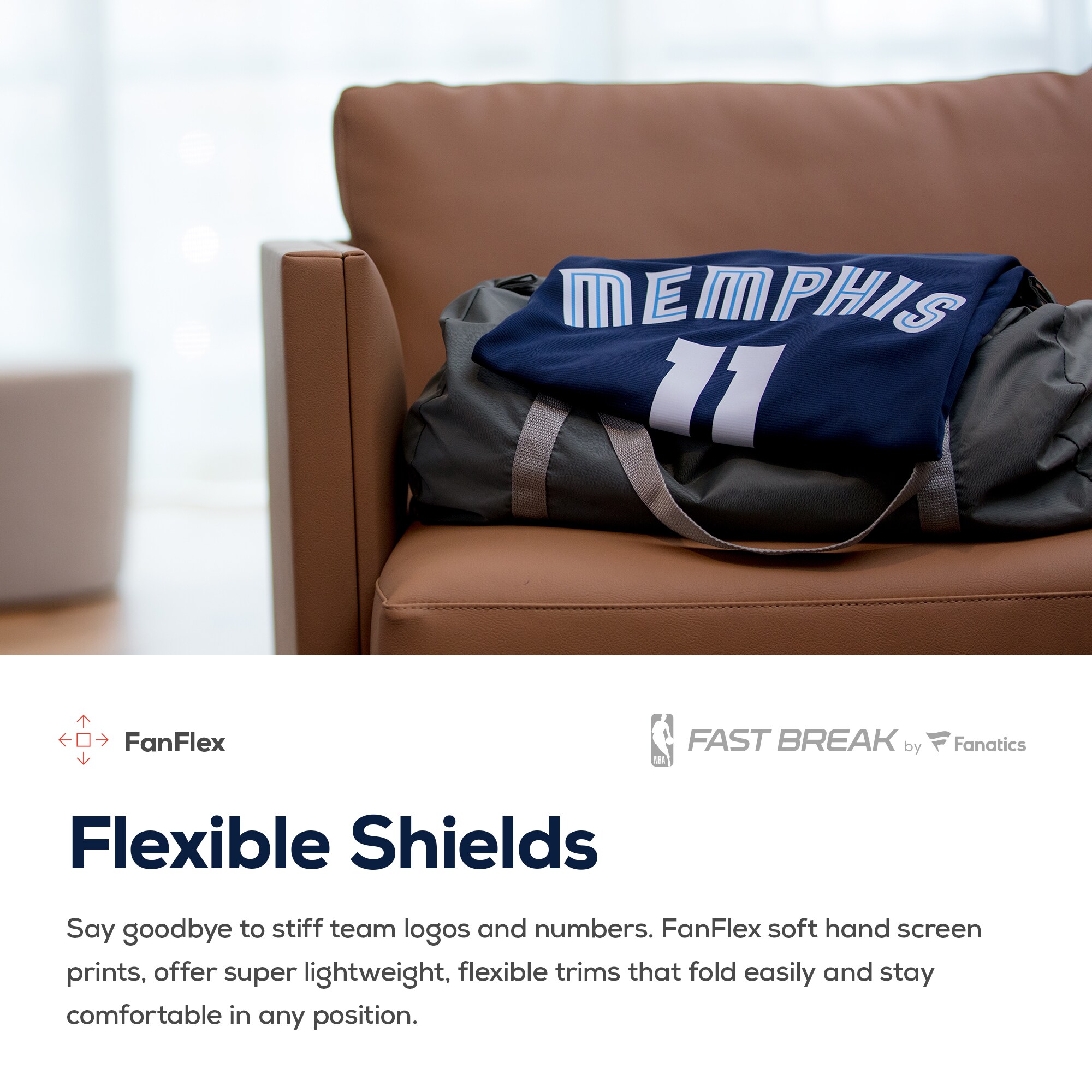 Brandon Clarke Memphis Grizzlies Fanatics Branded Fast Break Replica Jersey Navy - Icon Edition - vstockx