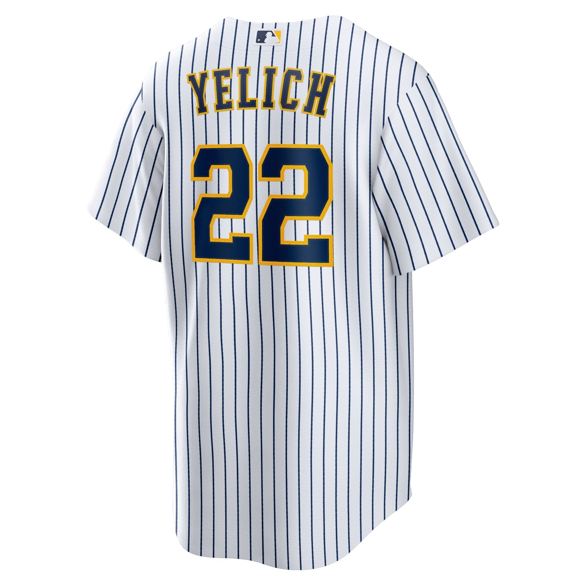 Men's Nike Christian Yelich White Milwaukee Brewers Alternate Replica Player Jersey - vstockx