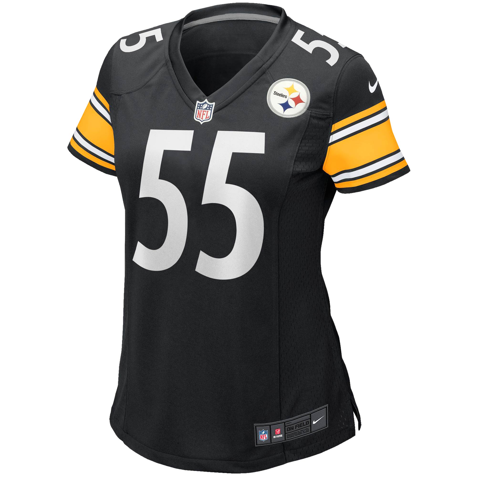 Devin Bush Pittsburgh Steelers Nike Women's Player Jersey - Black - vstockx