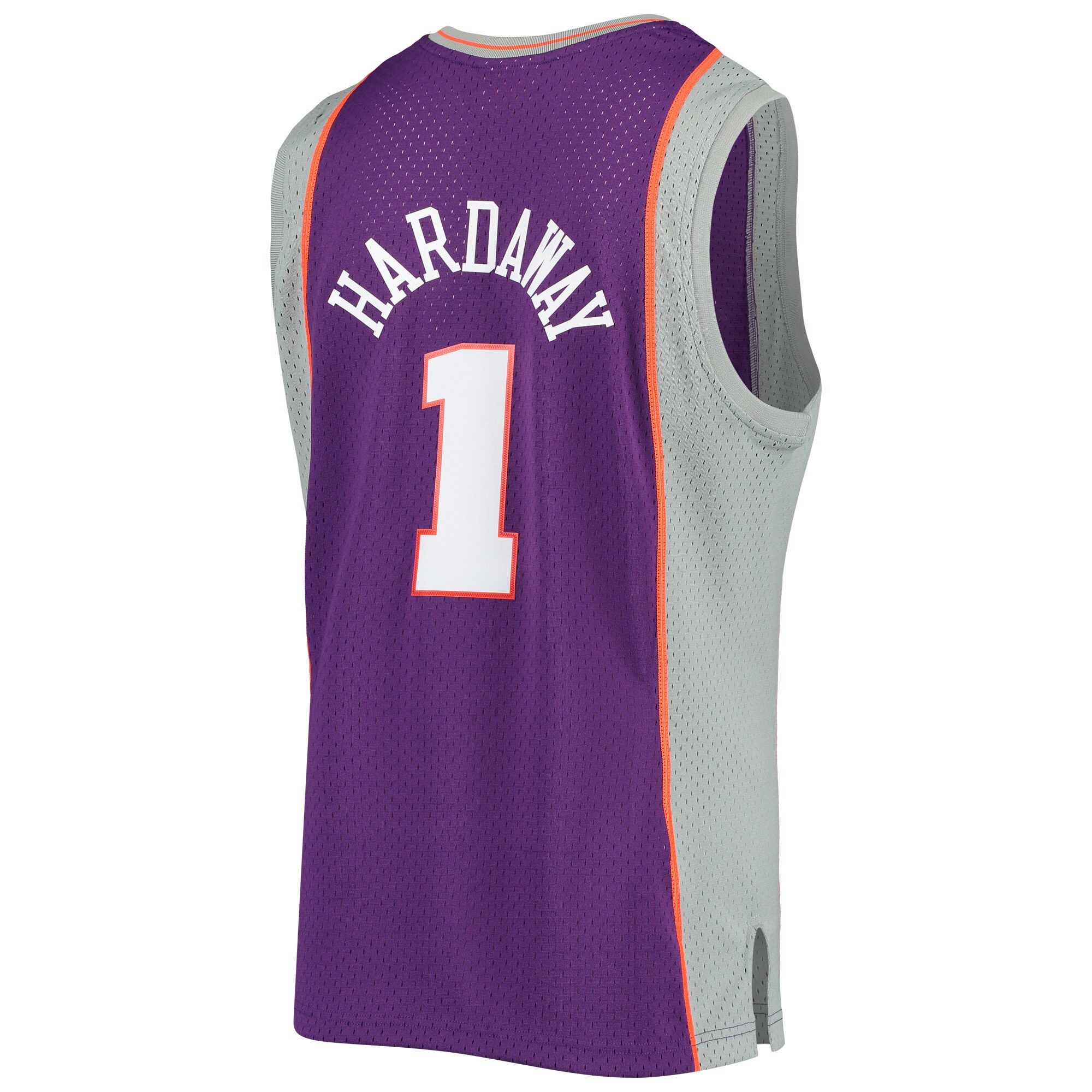 Penny Hardaway Phoenix Suns Mitchell & Ness 2001/02 Hardwood Classics Swingman Jersey - Purple - vstockx