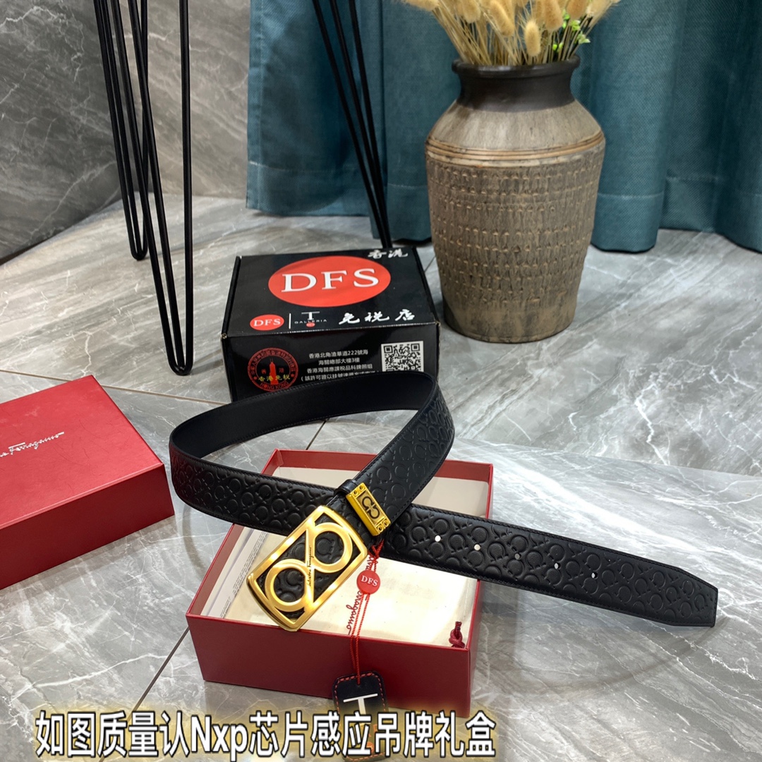 Streetwear Belt Ferragamo 319396 size:3.5cm - vstockx