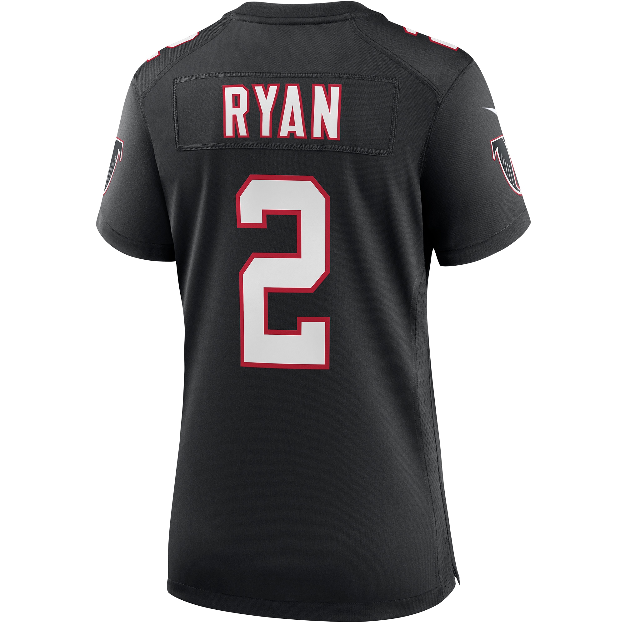 Matt Ryan Atlanta Falcons Nike Women's Throwback Game Jersey - Black - vstockx