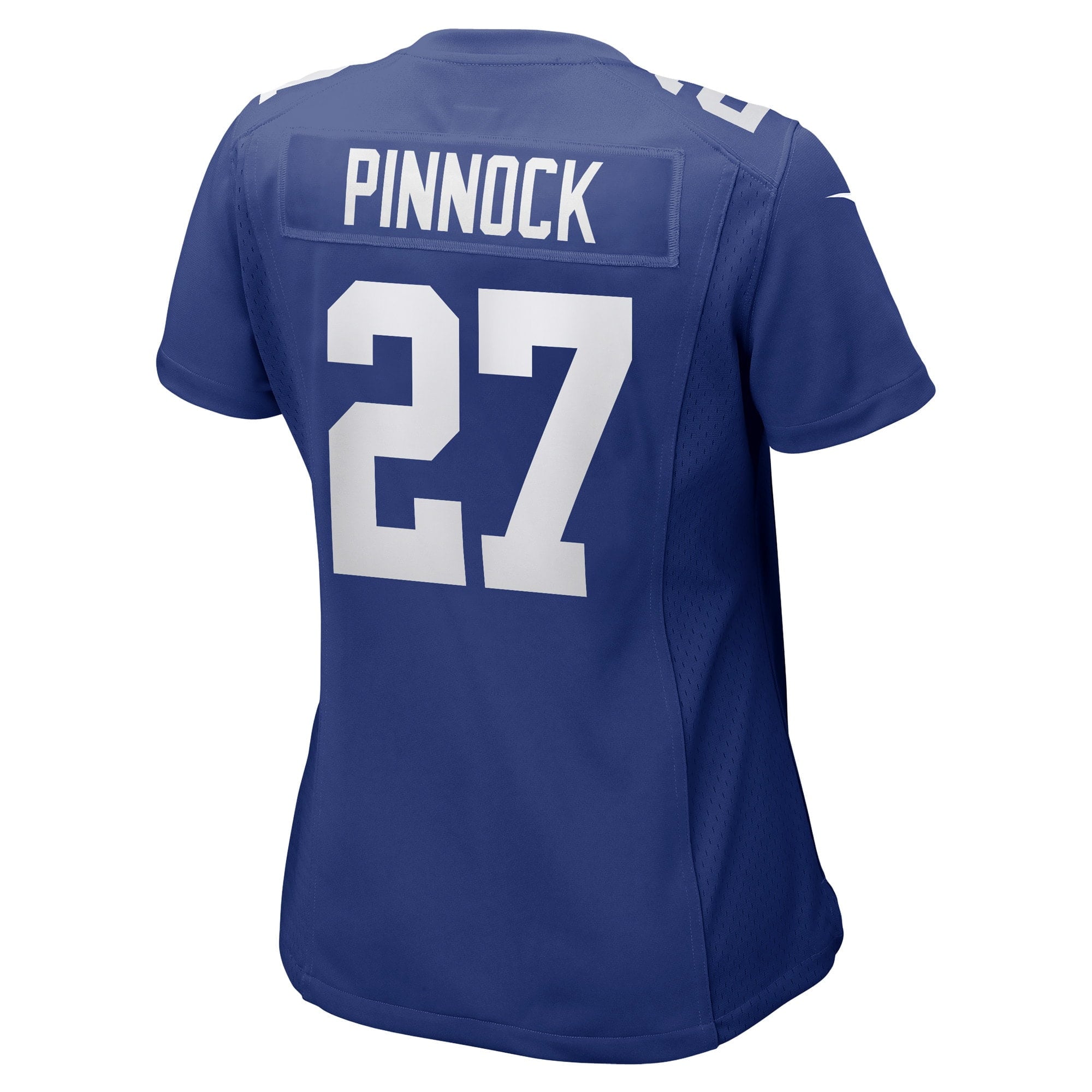 Women's Nike Jason Pinnock Royal New York Giants Game Player Jersey - vstockx