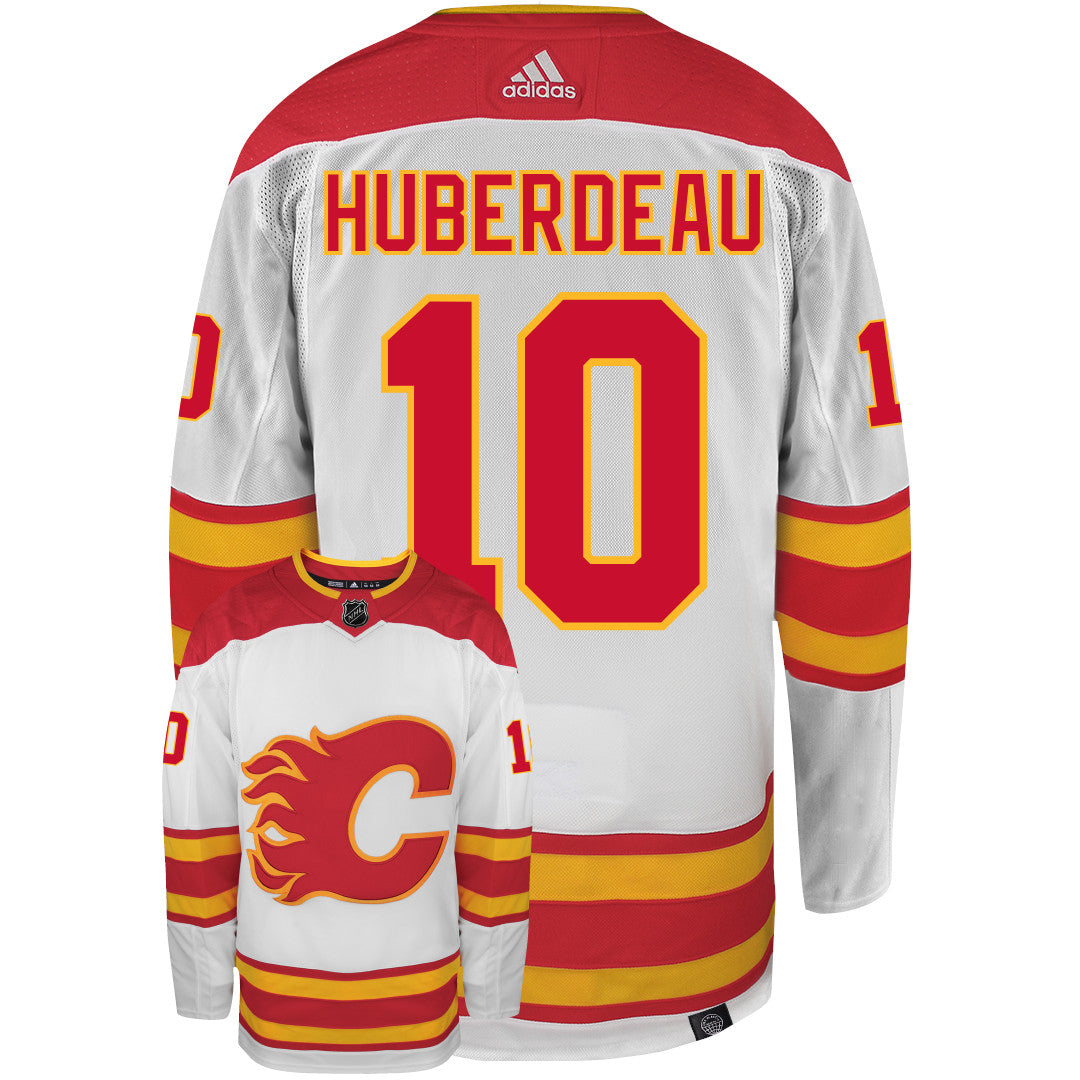 Jonathan Huberdeau Calgary Flames Adidas Primegreen Authentic NHL Hockey Jersey - vstockx