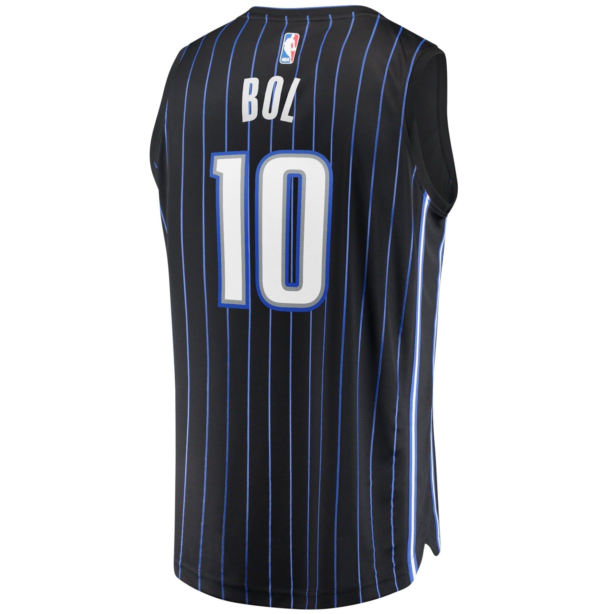 Men's Fanatics Branded Bol Bol Black Orlando Magic 2021/22 Fast Break Replica Jersey - Icon Edition - vstockx