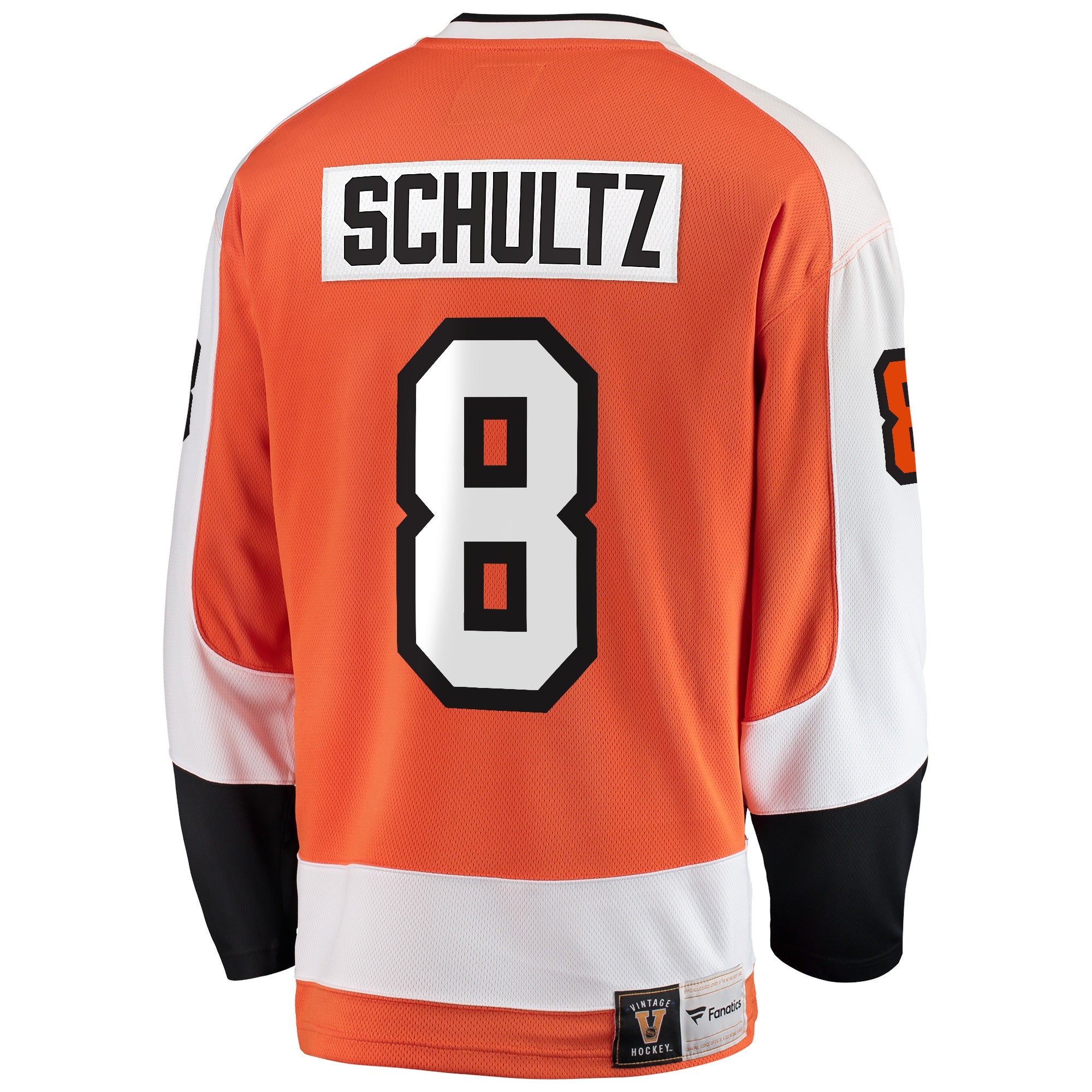 Men's Fanatics Branded Dave Schultz Orange Philadelphia Flyers Premier Breakaway Retired Player Jersey - vstockx