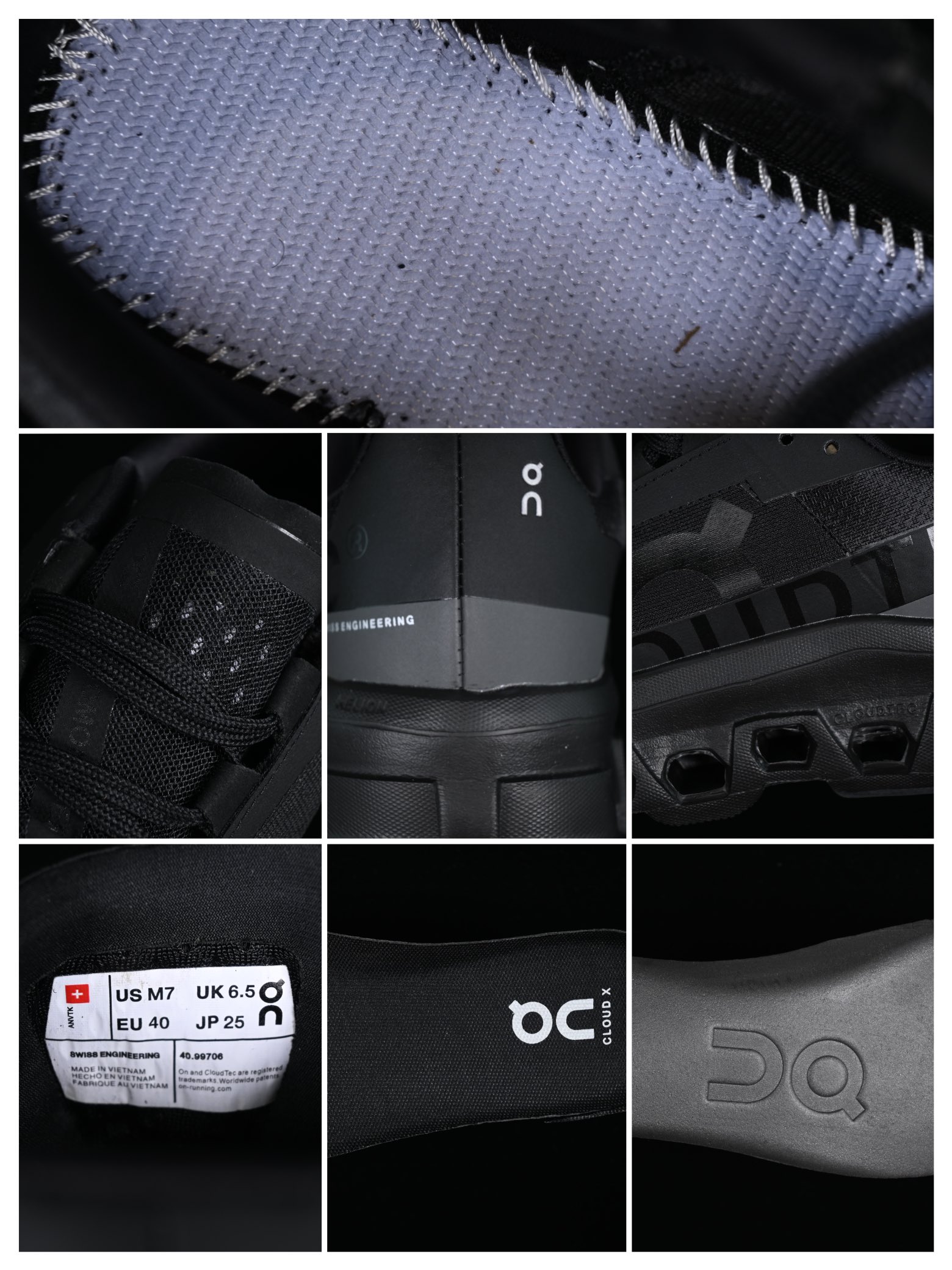 On Running Cloudmonster All Black - vstockx