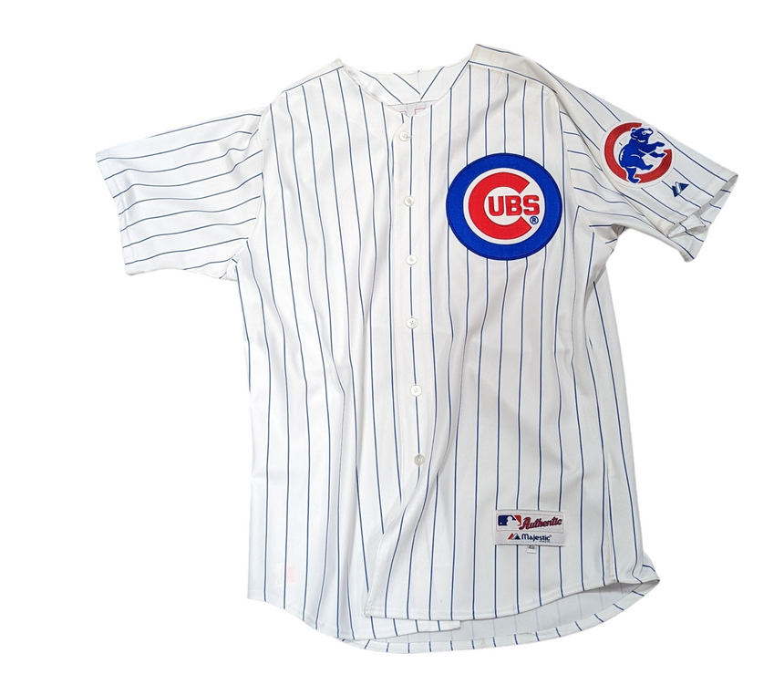 Mens Majestic Chicago Cubs Jeff Samardzija Home White Authentic Jersey - vstockx