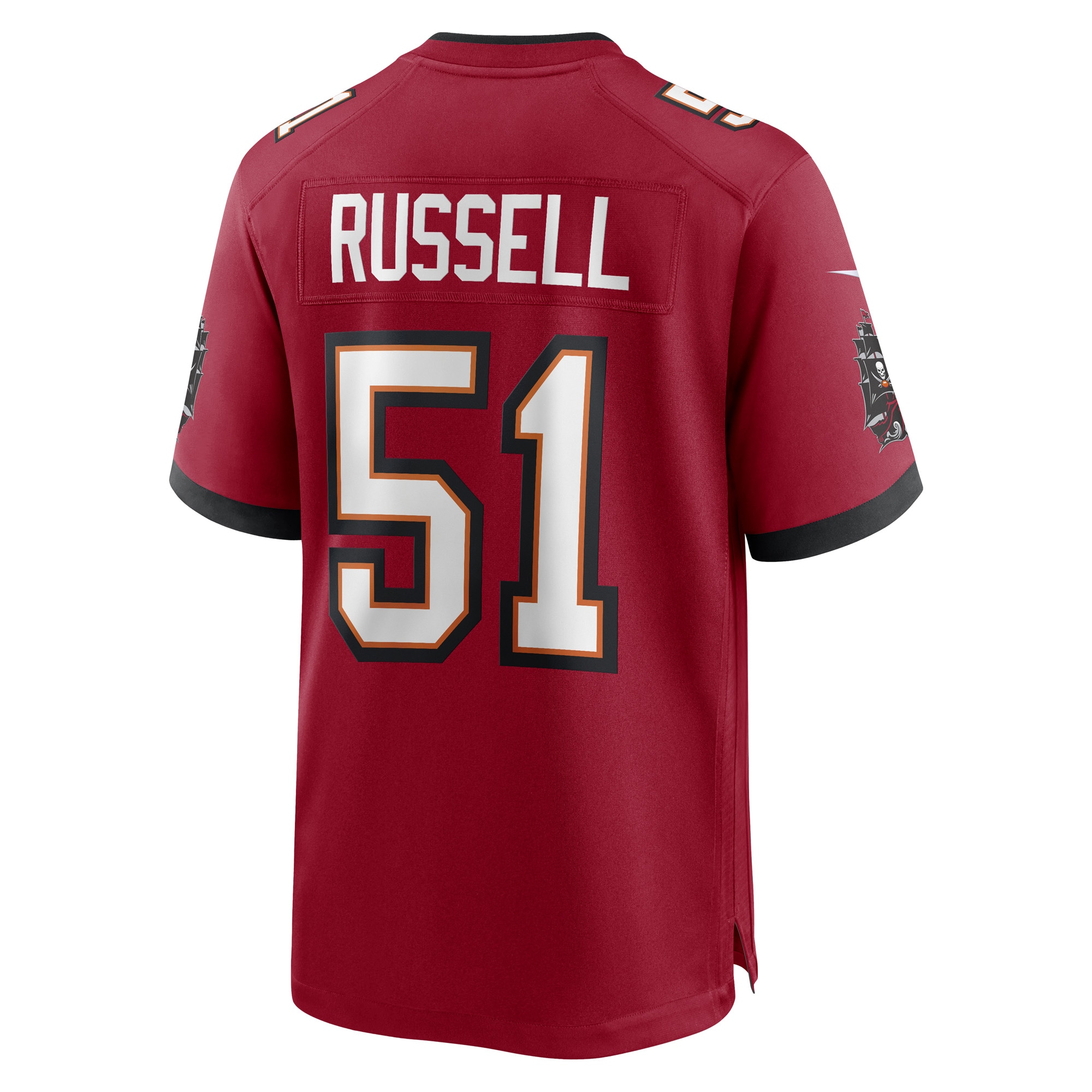 J.J. Russell Tampa Bay Buccaneers Nike Game Player Jersey - Red - vstockx