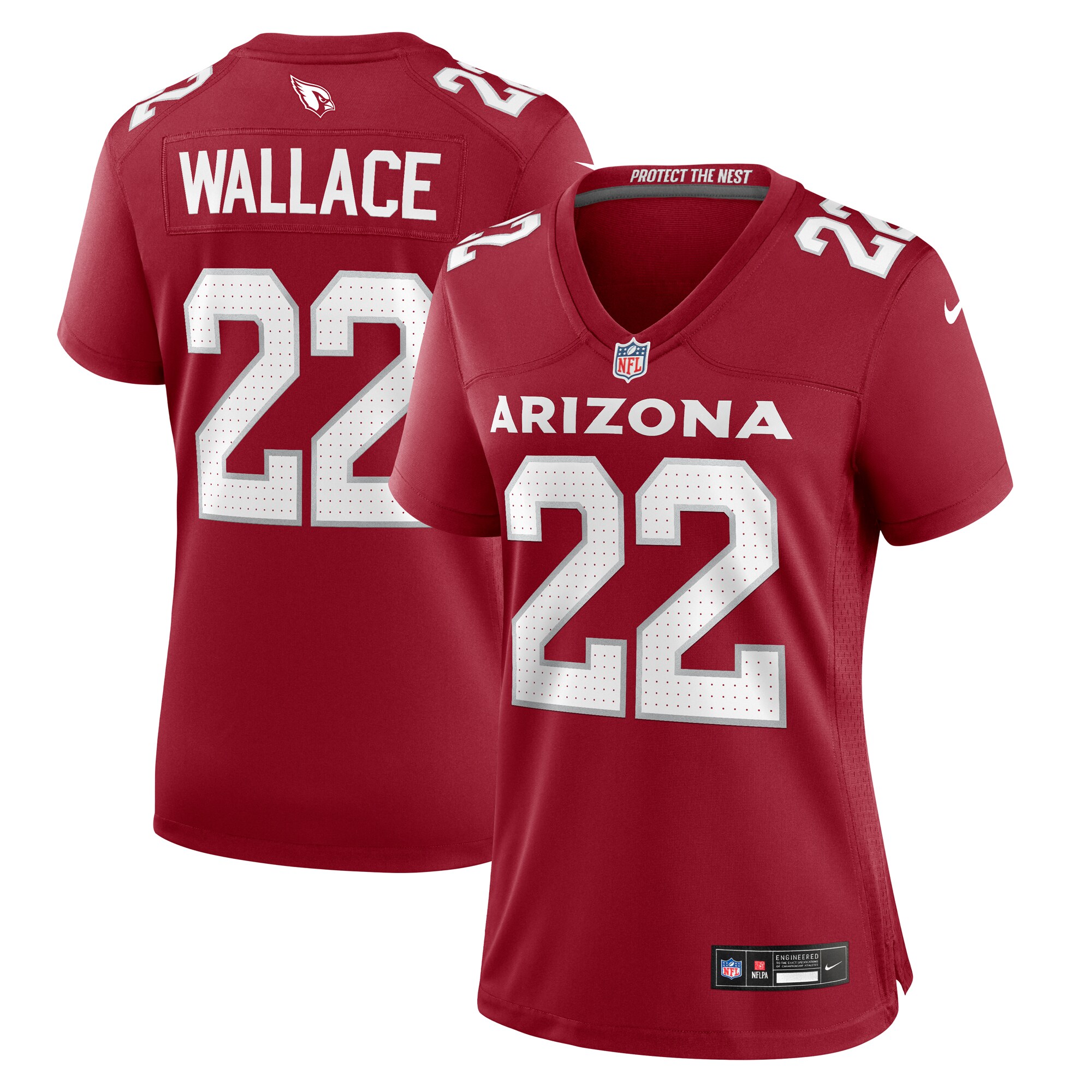 K'Von Wallace Arizona Cardinals Nike Women's Team Game Jersey - Cardinal - vstockx
