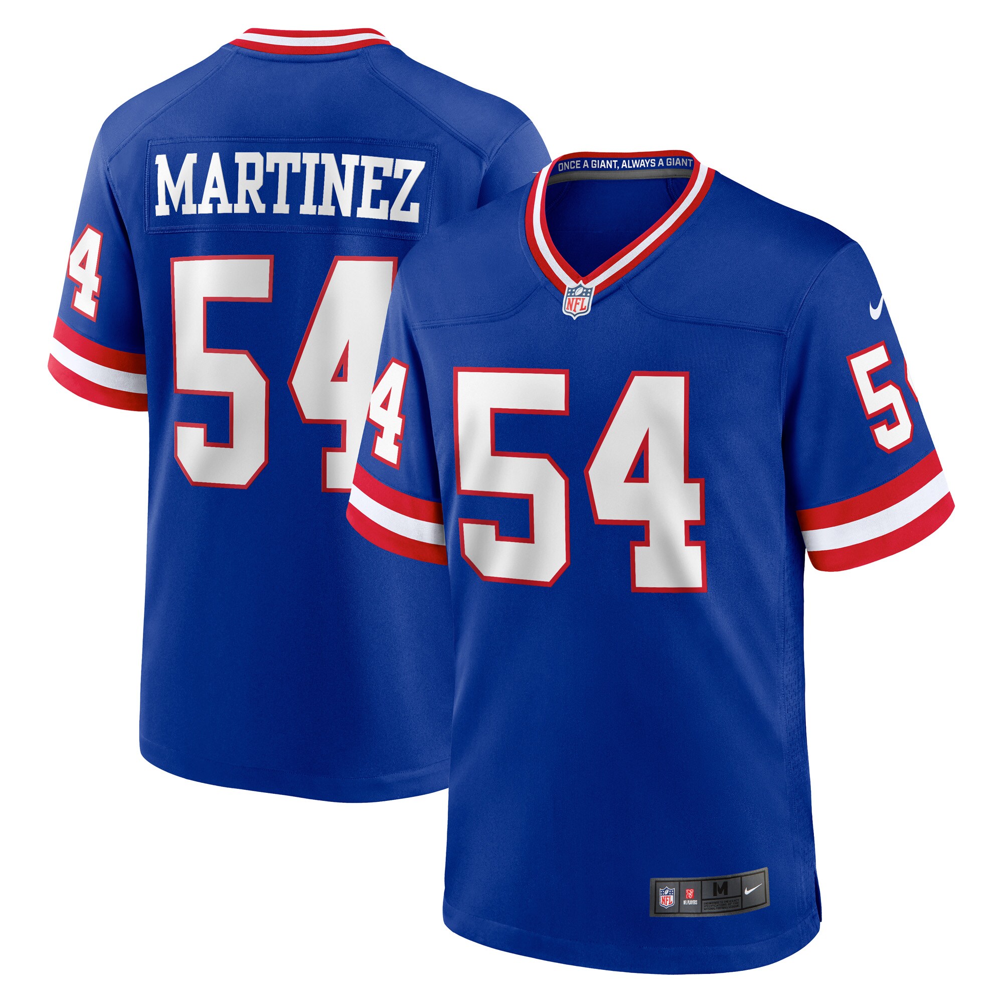 Blake Martinez New York Giants Nike Classic Player Game Jersey - Royal - vstockx