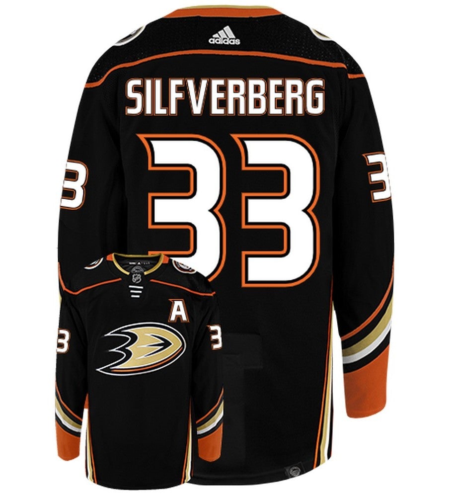 Jakob Silfverberg Anaheim Ducks Adidas Primegreen Authentic NHL Hockey Jersey - vstockx