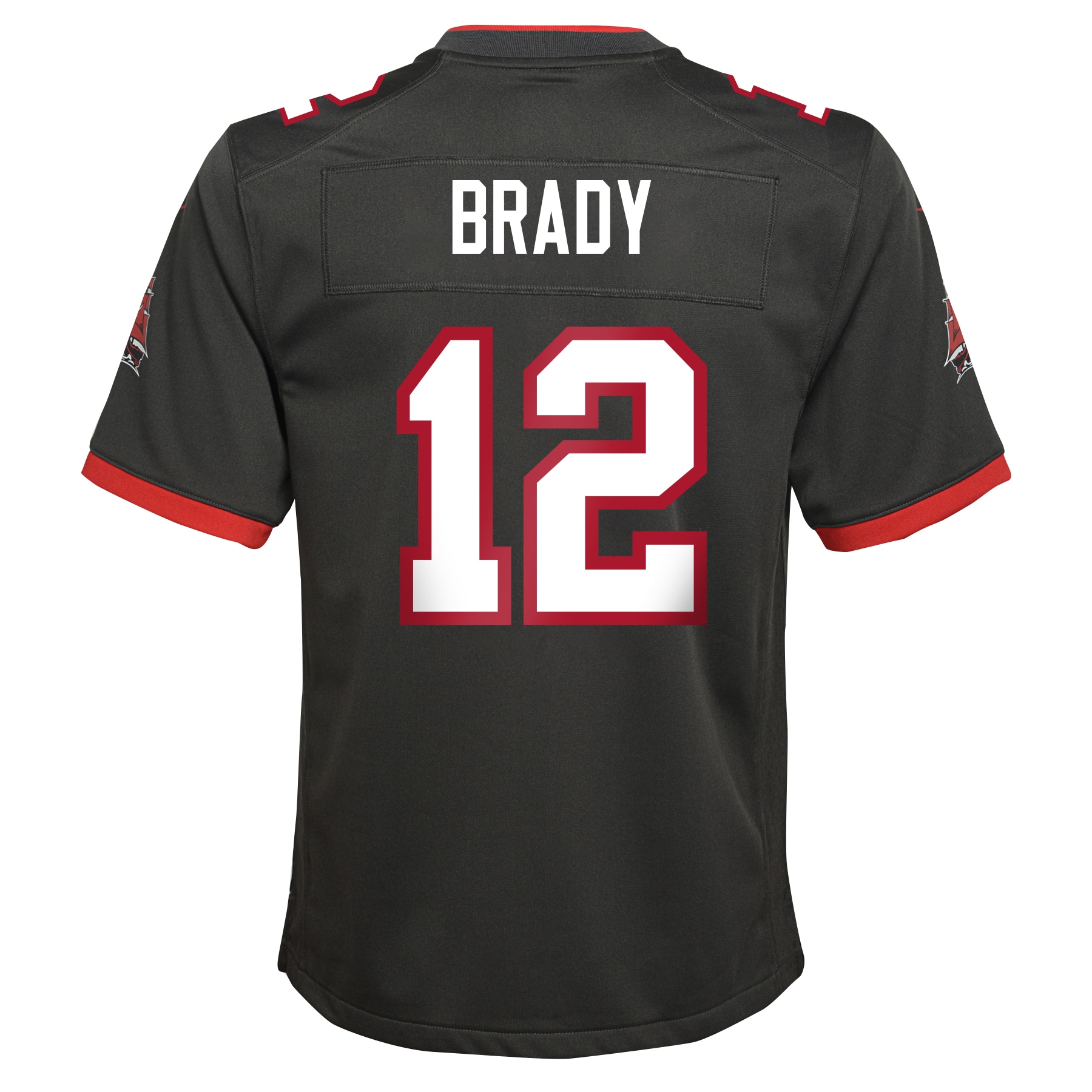 Tom Brady Tampa Bay Buccaneers Nike Youth Alternate Game Jersey - Pewter - vstockx