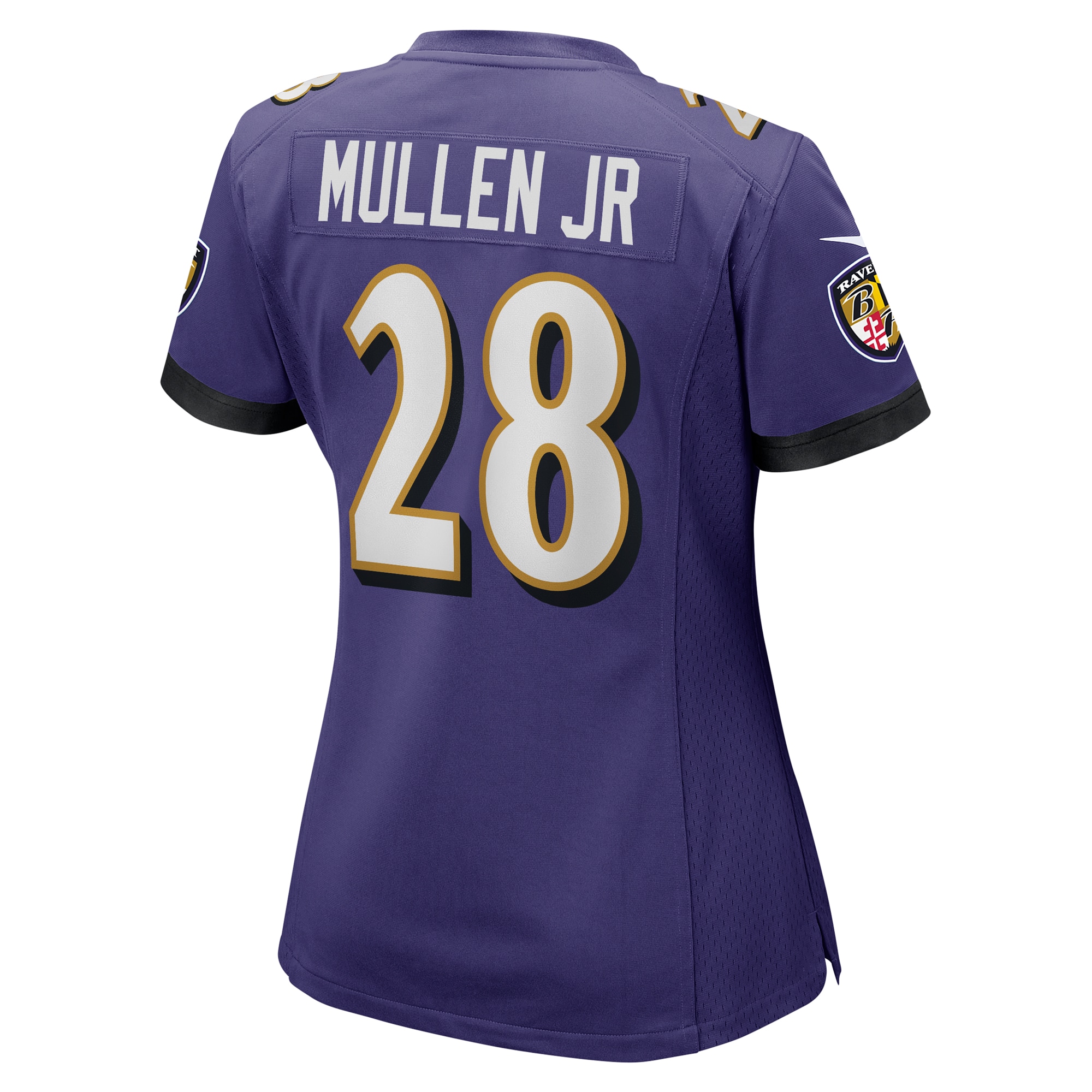Trayvon Mullen Jr. Baltimore Ravens Nike Women's Team Game Jersey - Purple - vstockx