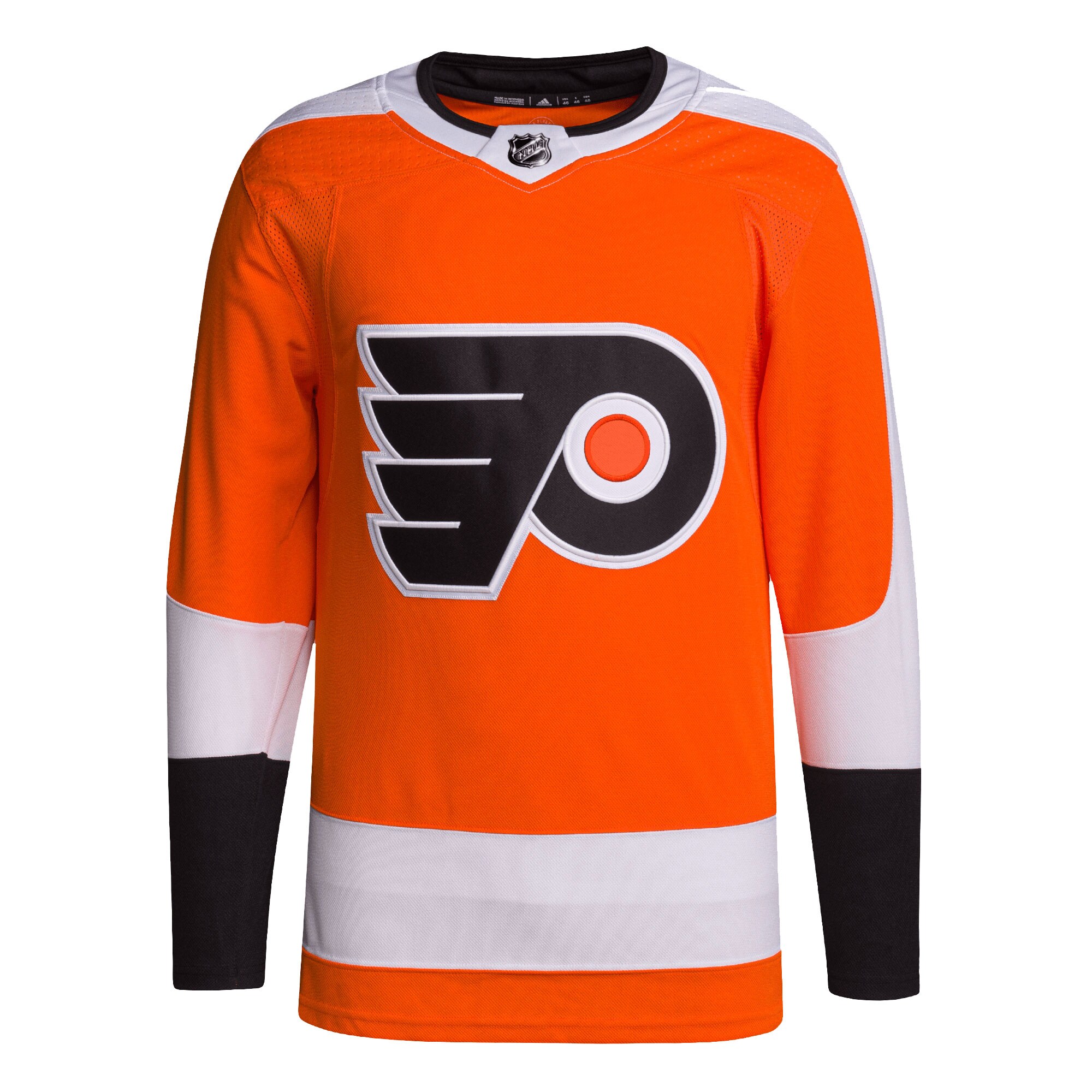 Philadelphia Flyers adidas Home Primegreen Authentic Pro Blank Jersey - Orange - vstockx