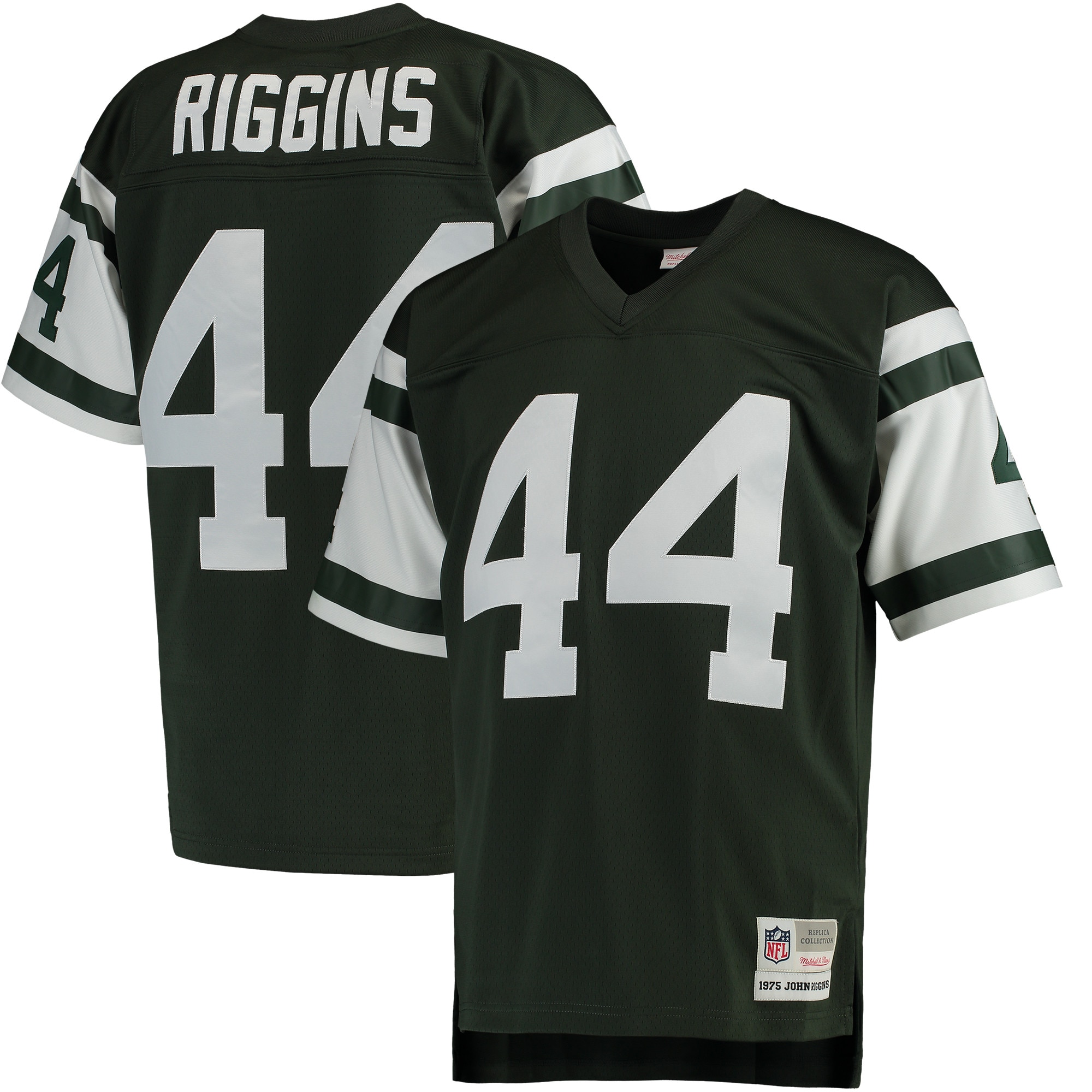 John Riggins New York Jets Mitchell & Ness Retired Player Legacy Replica Jersey - Green - vstockx