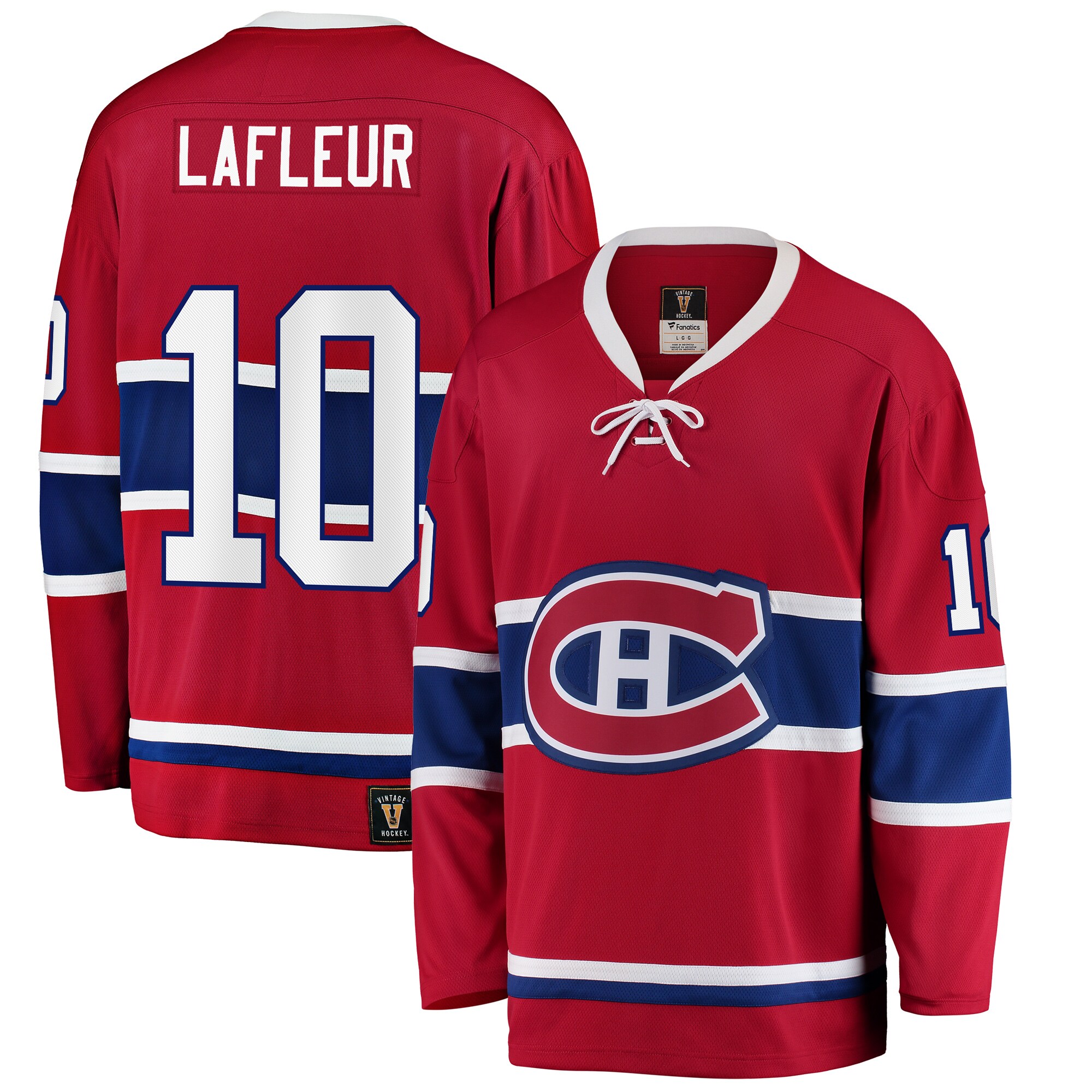 Guy Lafleur Montreal Canadiens Fanatics Branded Premier Breakaway Retired Player Jersey - Red - vstockx