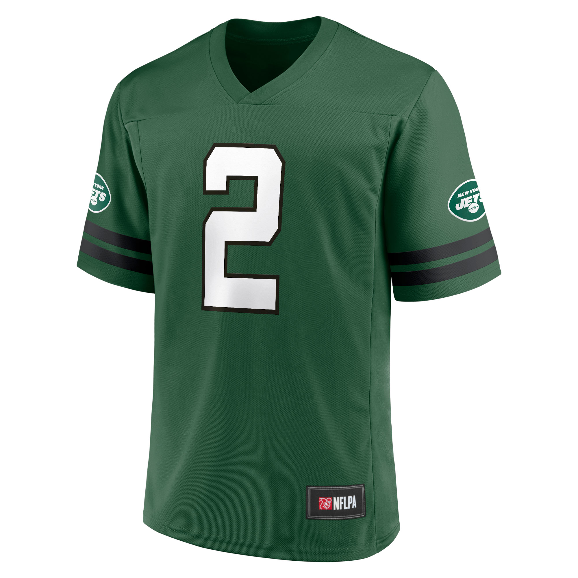 Men's Zach Wilson Green New York Jets Replica Player Jersey - vstockx