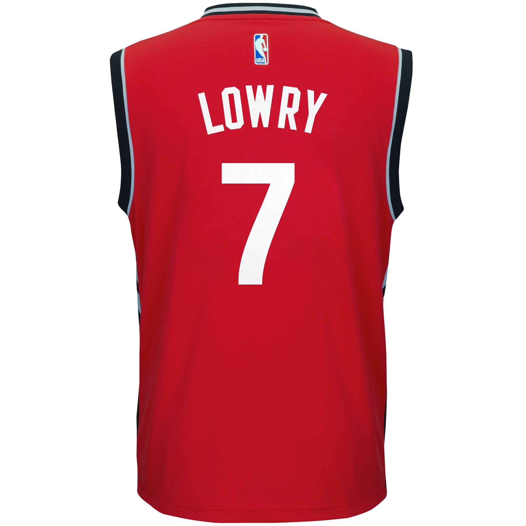 Kyle Lowry Toronto Raptors adidas Road Replica Jersey - Red - vstockx