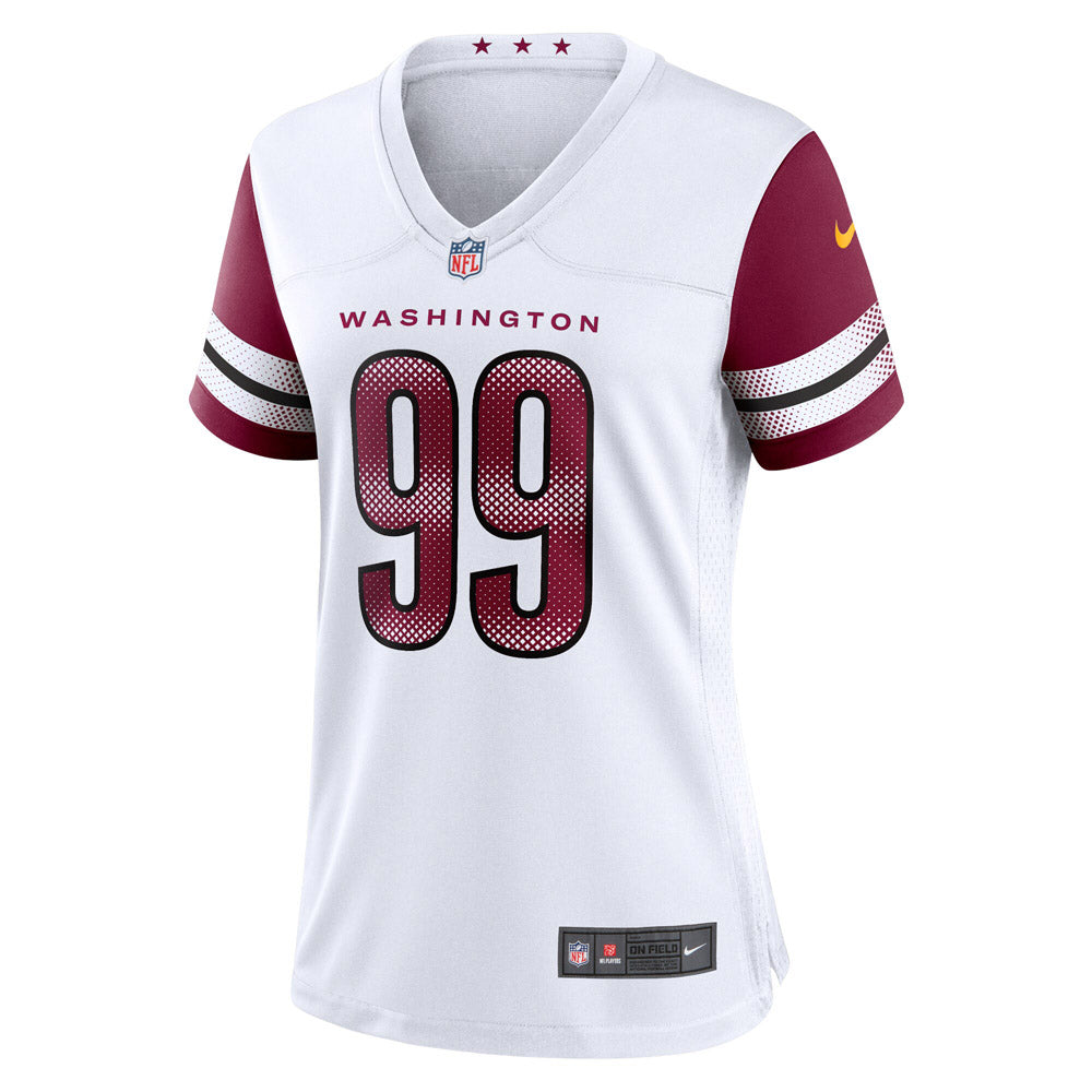 Women's Washington Commanders Chase Young Game Jersey- White - vstockx