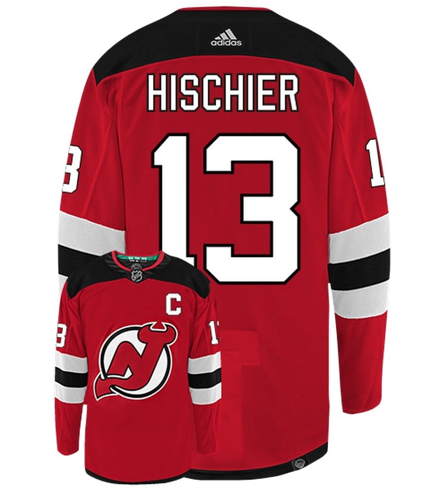 Nico Hischier New Jersey Devils Adidas Primegreen Authentic NHL Hockey Jersey - vstockx