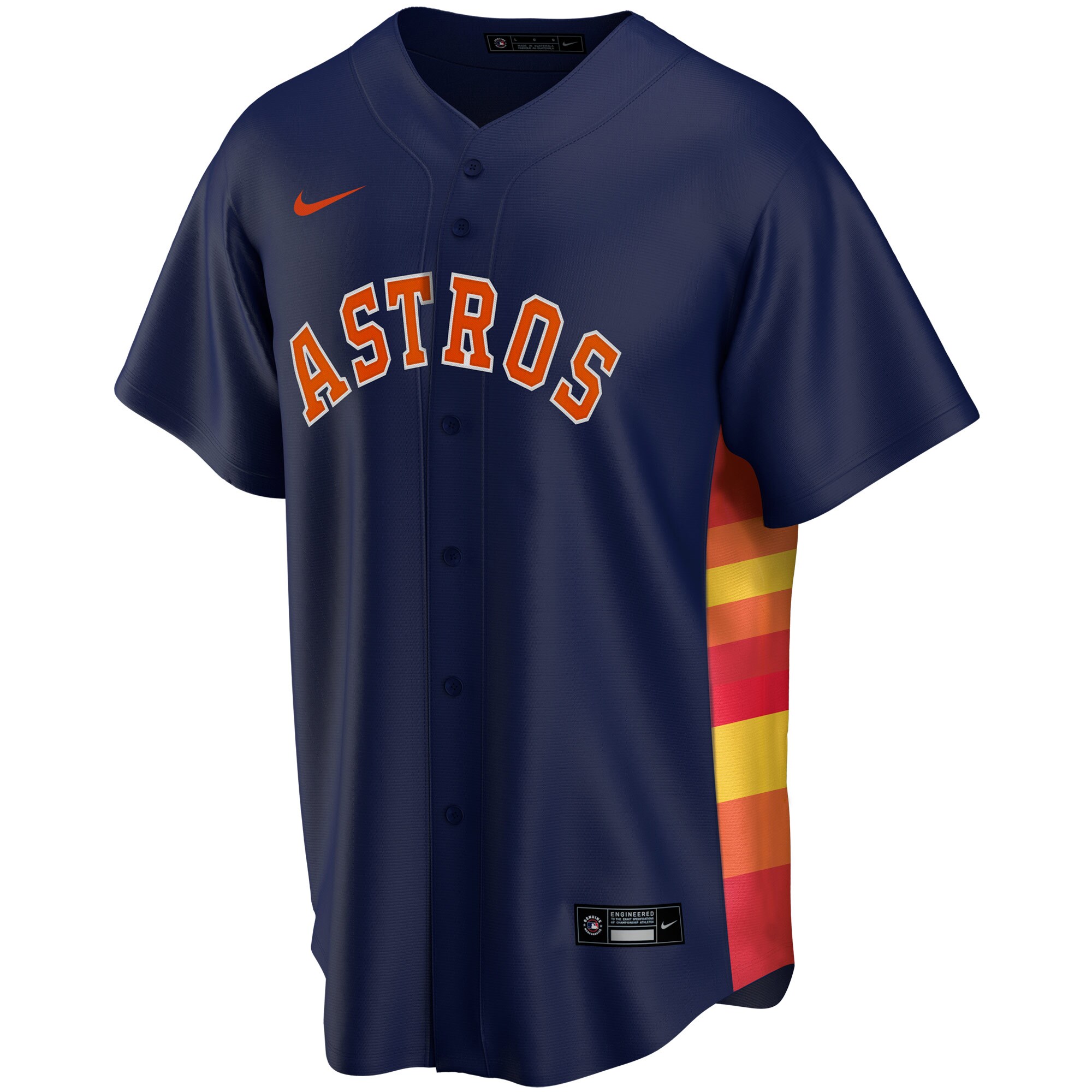 Houston Astros Nike Youth Alternate Replica Team Jersey - Navy - vstockx