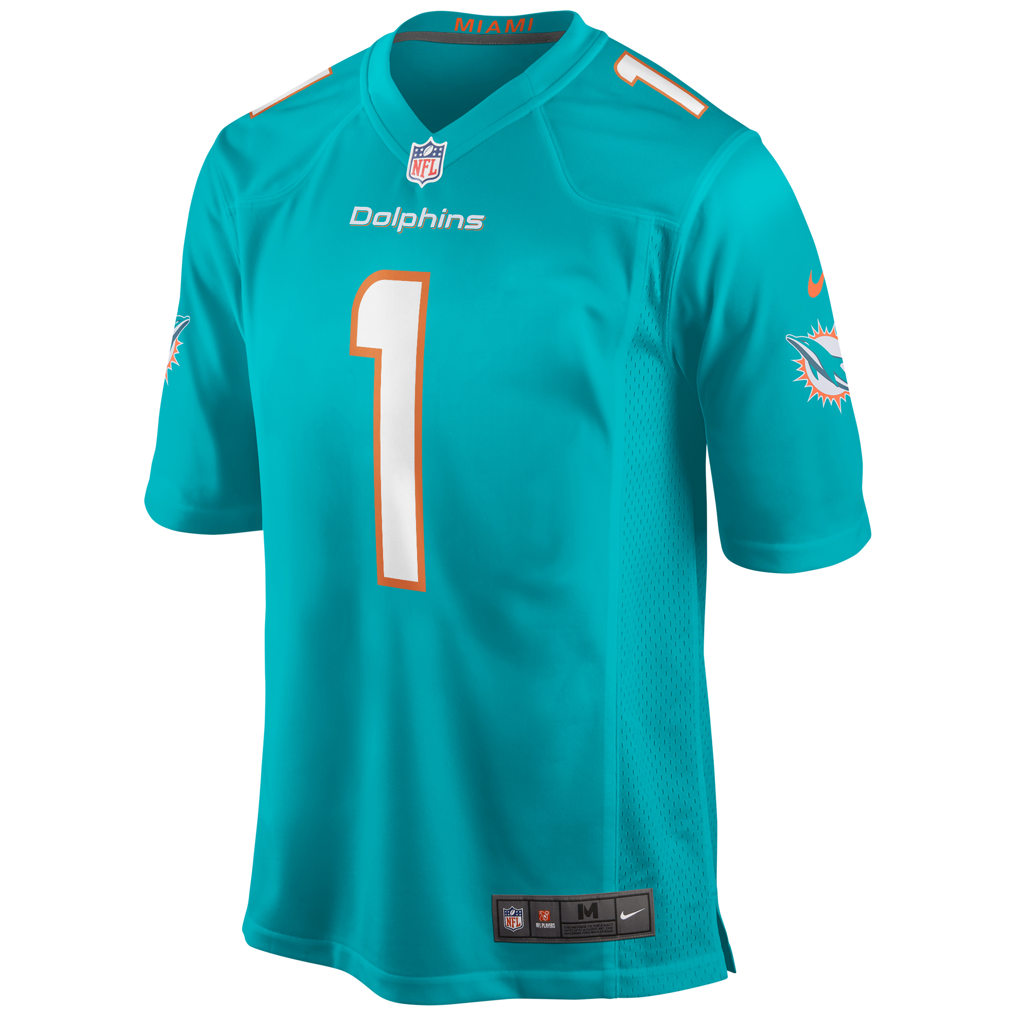 Tua Tagovailoa Miami Dolphins Nike Player Game Jersey - Aqua - vstockx