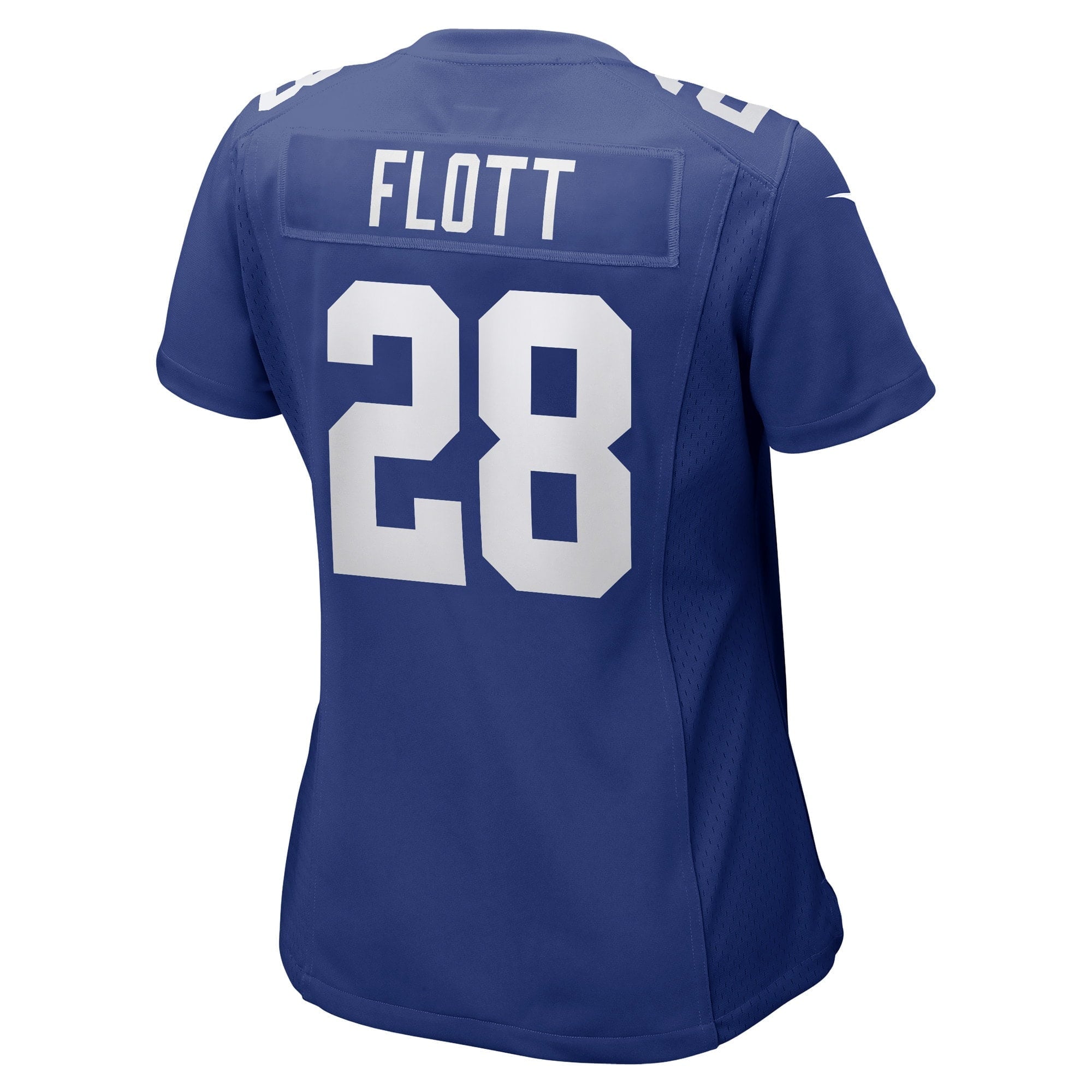 Women's Nike Cor'Dale Flott Royal New York Giants Game Player Jersey - vstockx
