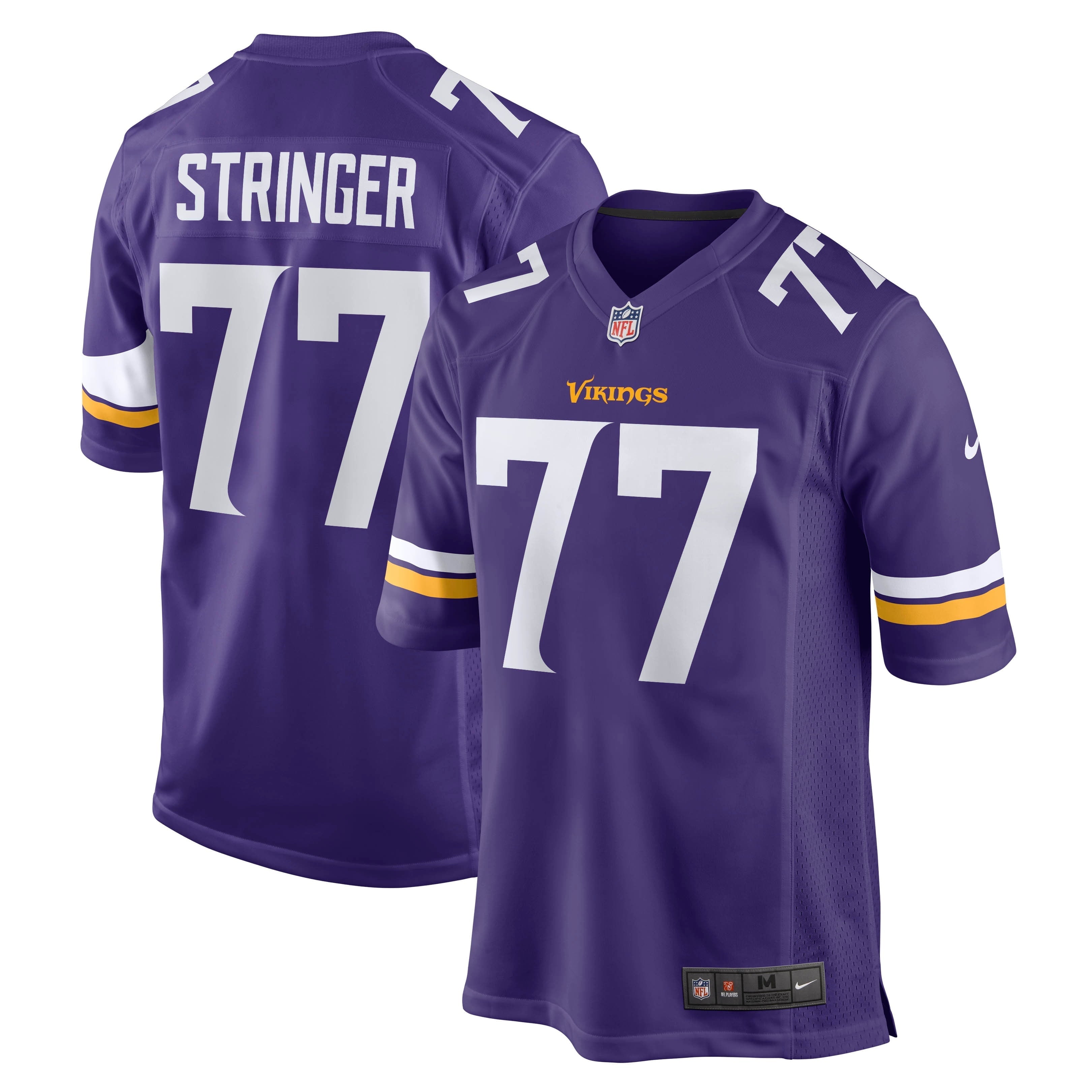 Men's Nike Korey Stringer Purple Minnesota Vikings Retired Player Jersey - vstockx