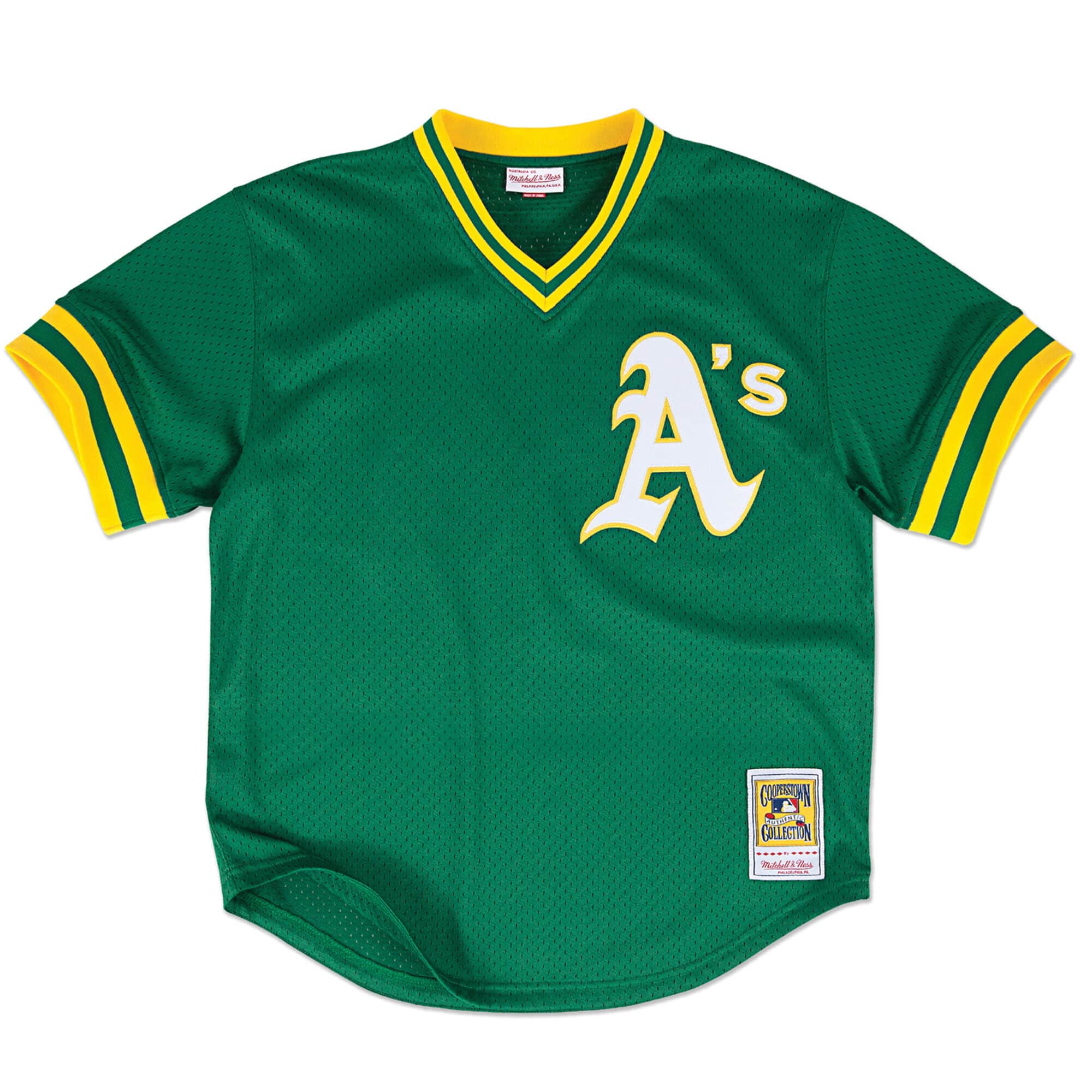 Authentic BP Jersey Oakland Athletics 1991 Rickey Henderson - vstockx