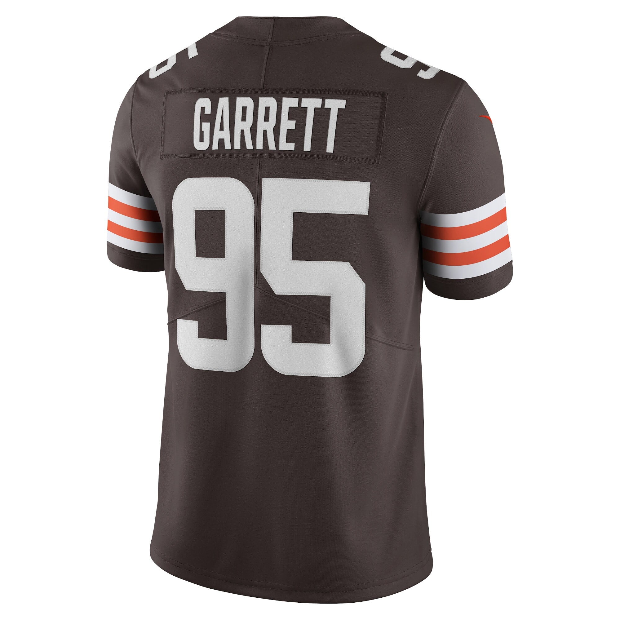 Men's Nike Myles Garrett Brown Cleveland Browns Vapor Limited Jersey - vstockx