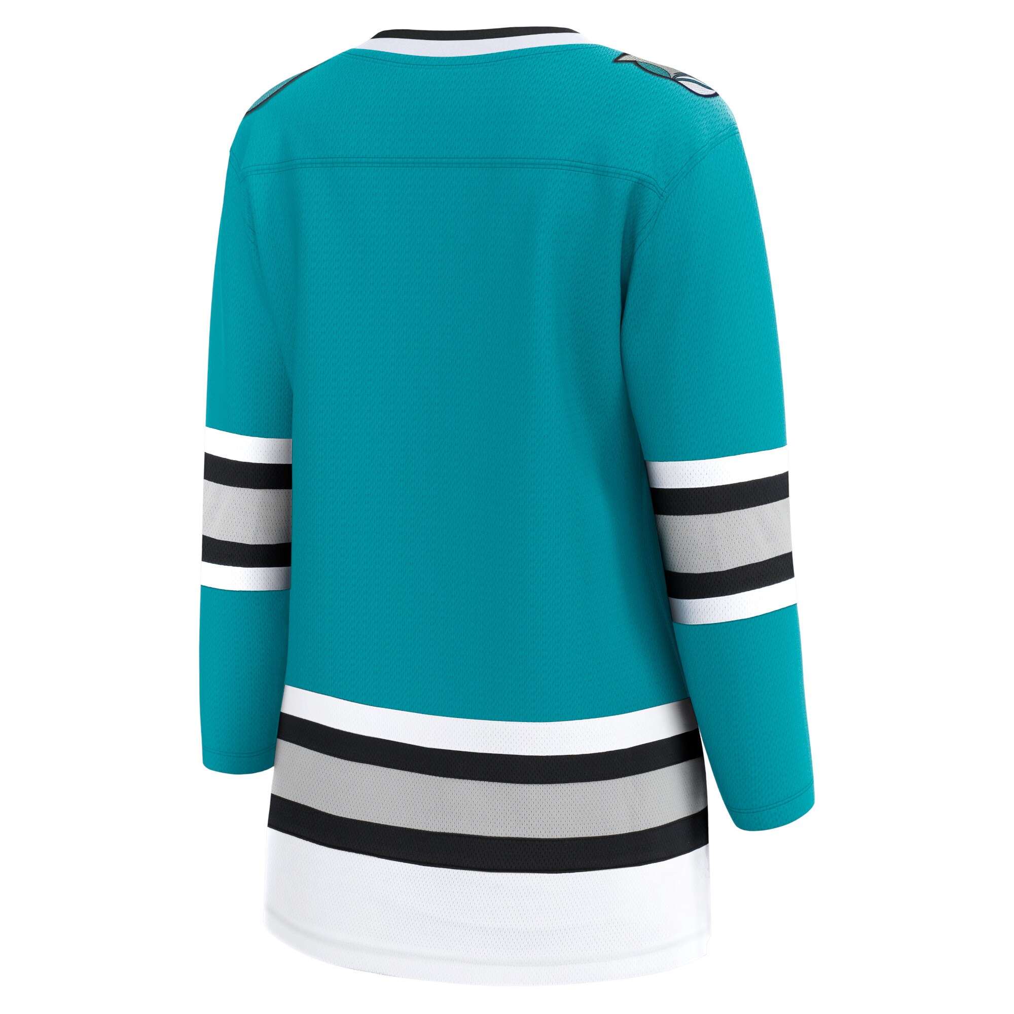 San Jose Sharks Fanatics Branded Women's 30th Anniversary Premier Breakaway Team Jersey - Teal - vstockx