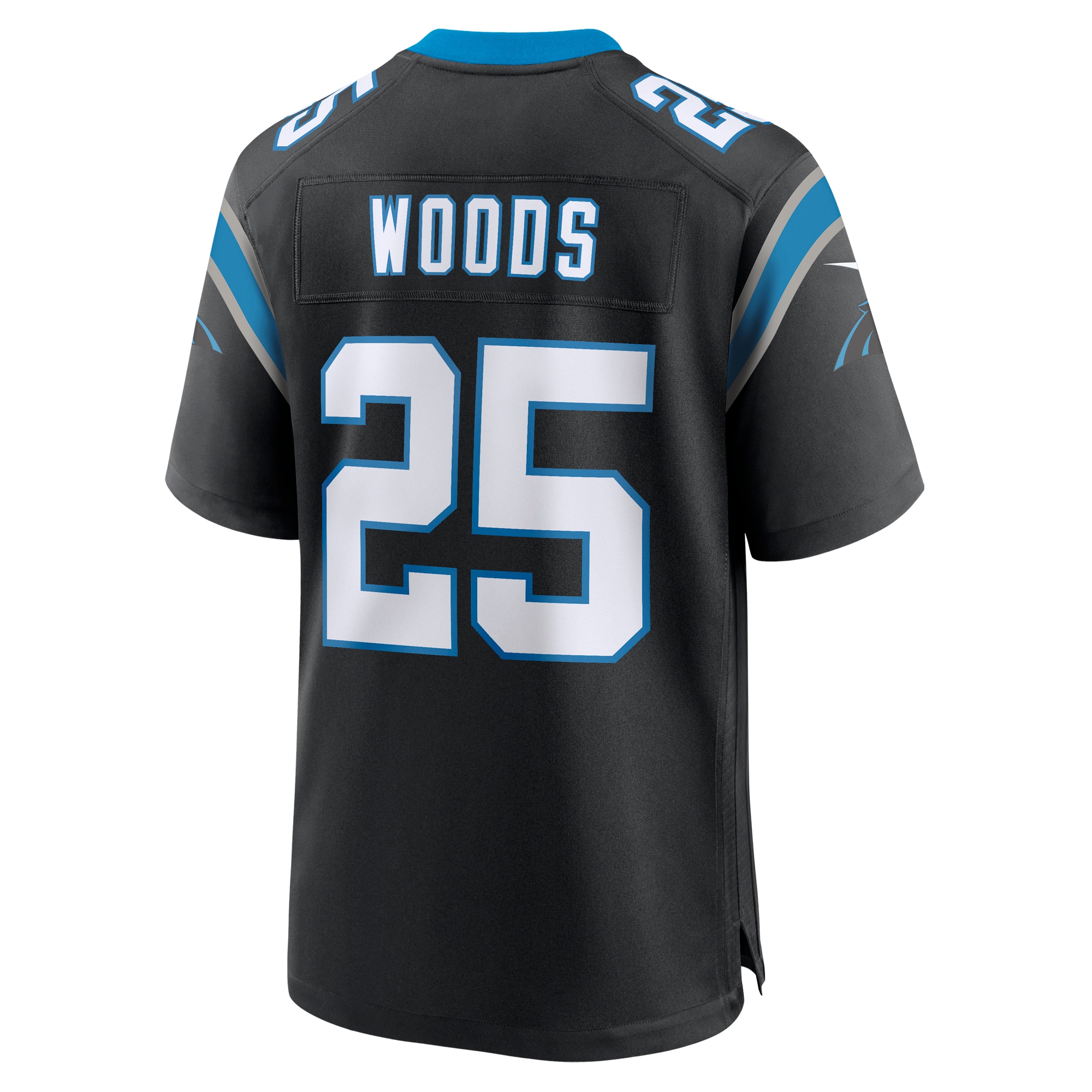Xavier Woods Carolina Panthers Nike Team Game Jersey - Black - vstockx