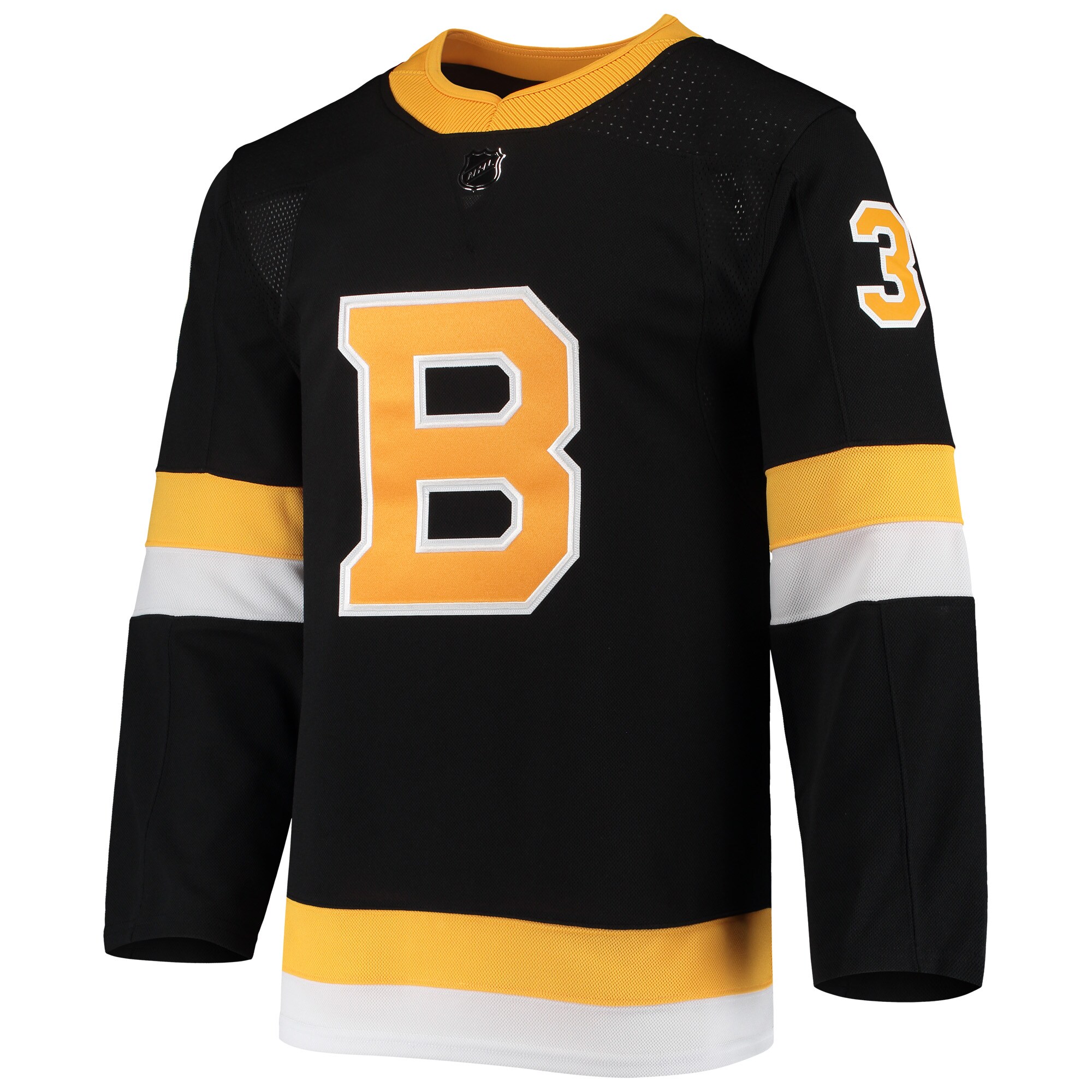 Patrice Bergeron Boston Bruins adidas Alternate Authentic Player Jersey - Black - vstockx
