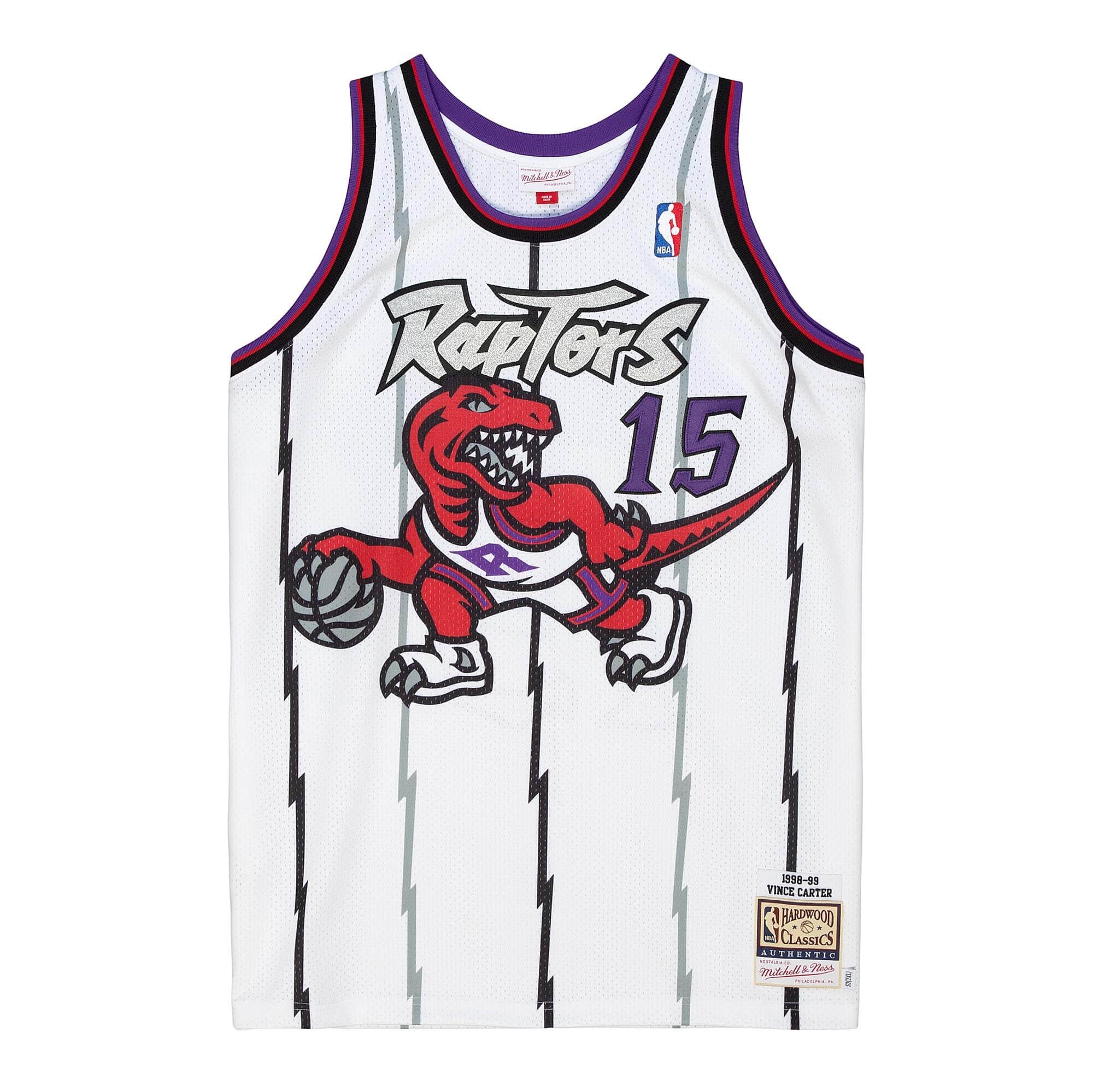 Authentic Jersey Toronto Raptors 1998-99 Vince Carter - vstockx