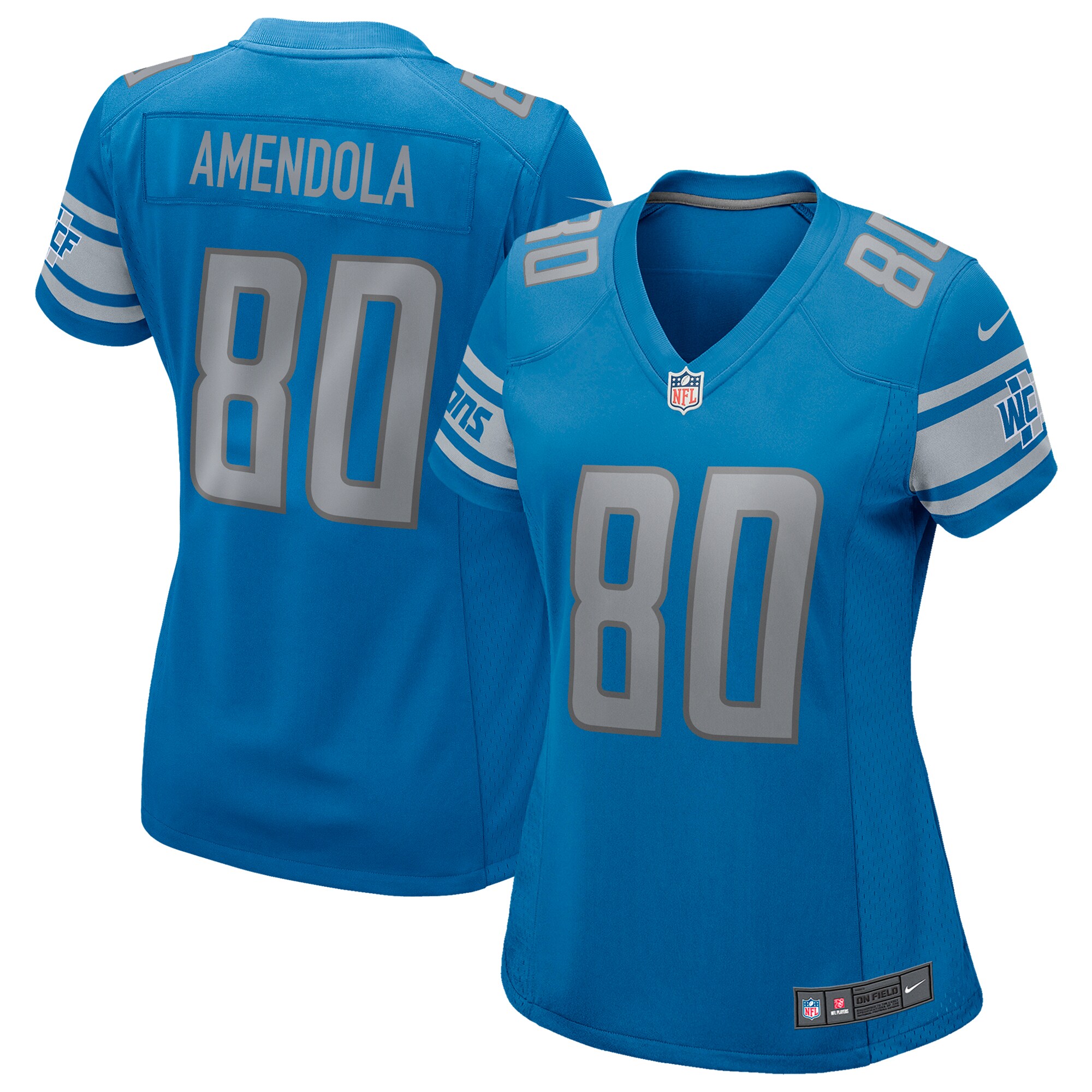 Danny Amendola Detroit Lions Nike Women's Game Jersey - Blue - vstockx