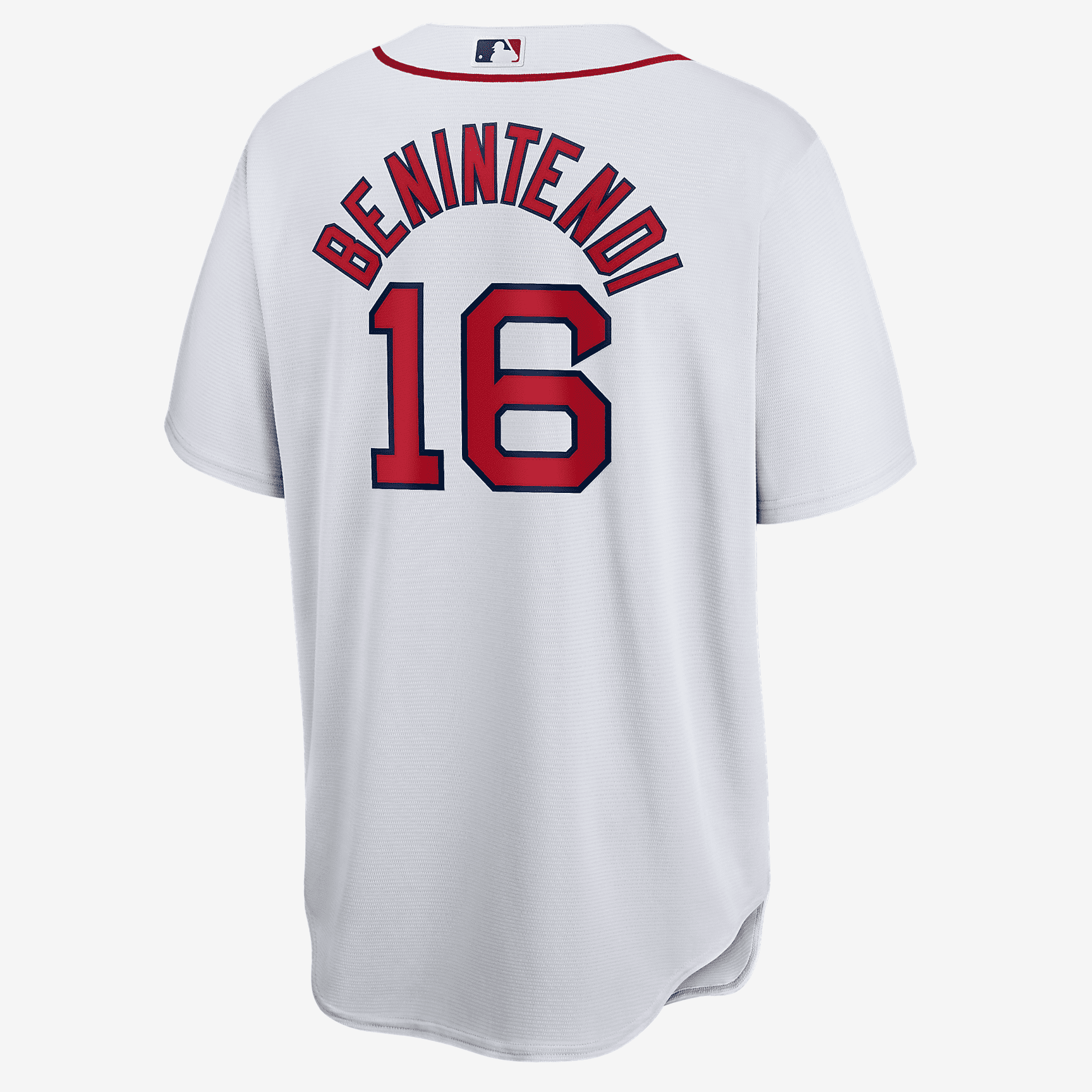 MLB Boston Red Sox (Andrew Benintendi) Men's Replica Baseball Jersey - White - vstockx
