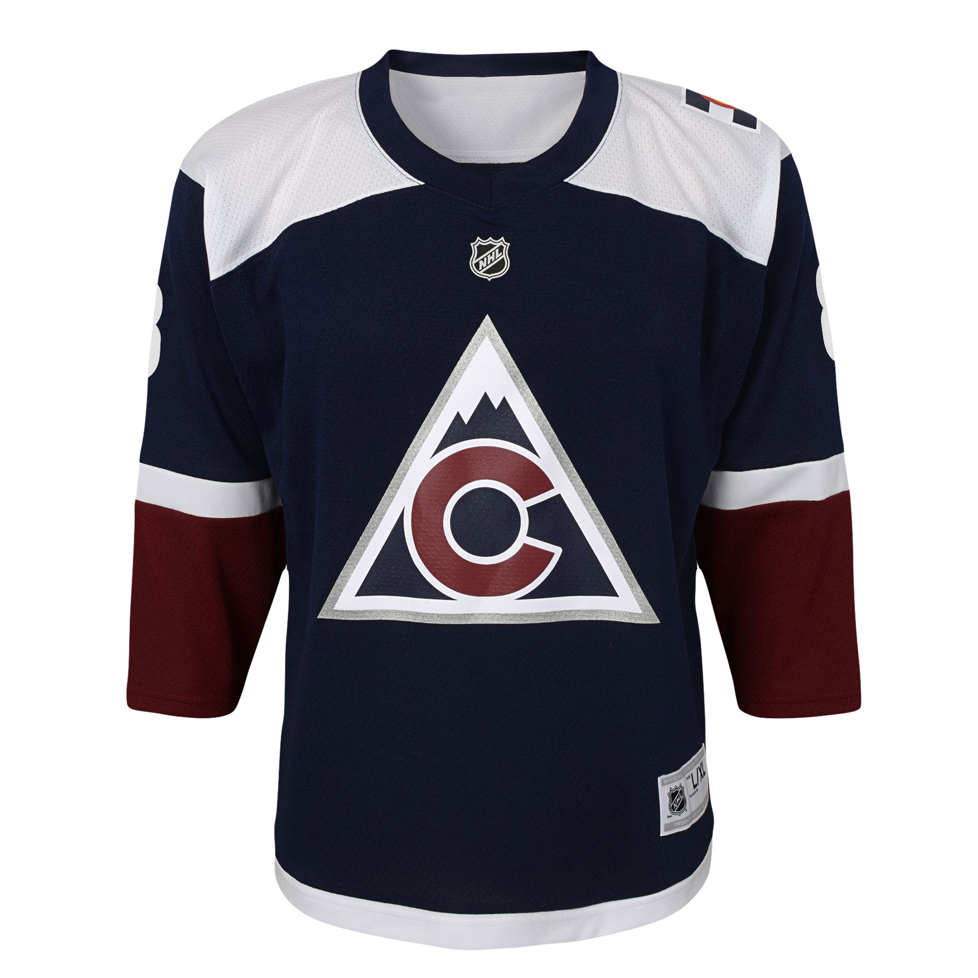 Cale Makar Colorado Avalanche Youth Replica Player Jersey - Navy - vstockx