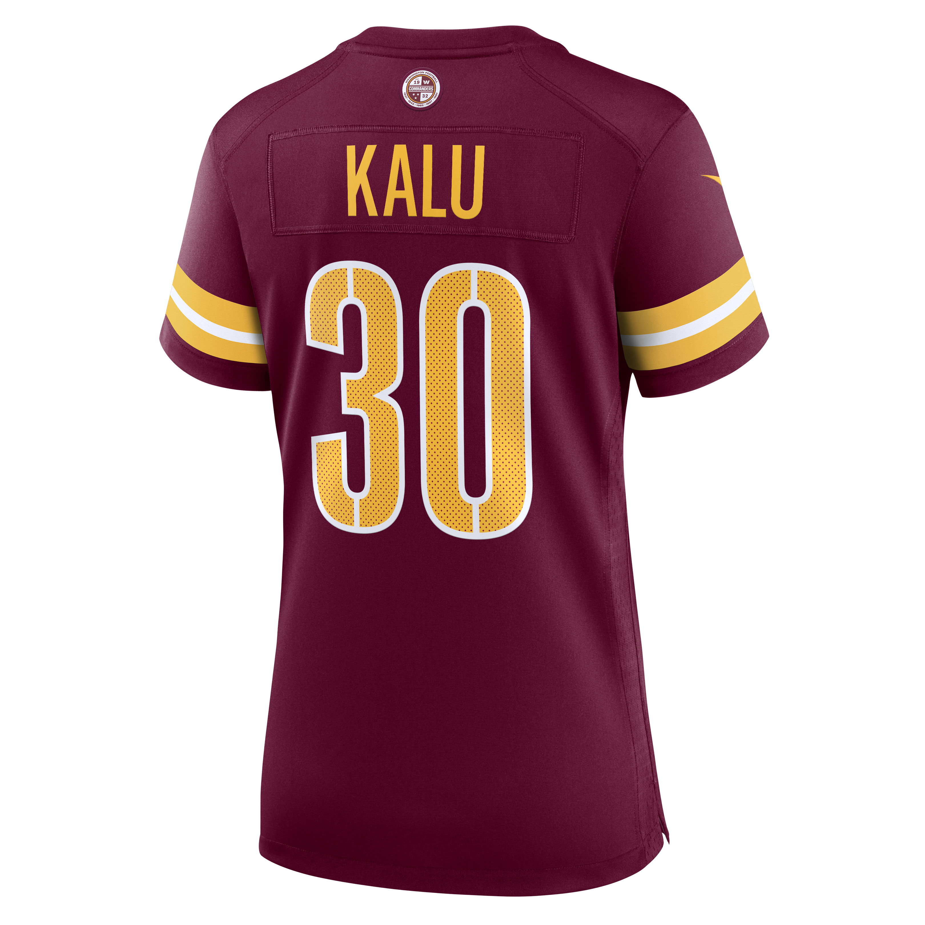 Joshua Kalu Washington Commanders Nike Women's Game Jersey - Burgundy - vstockx
