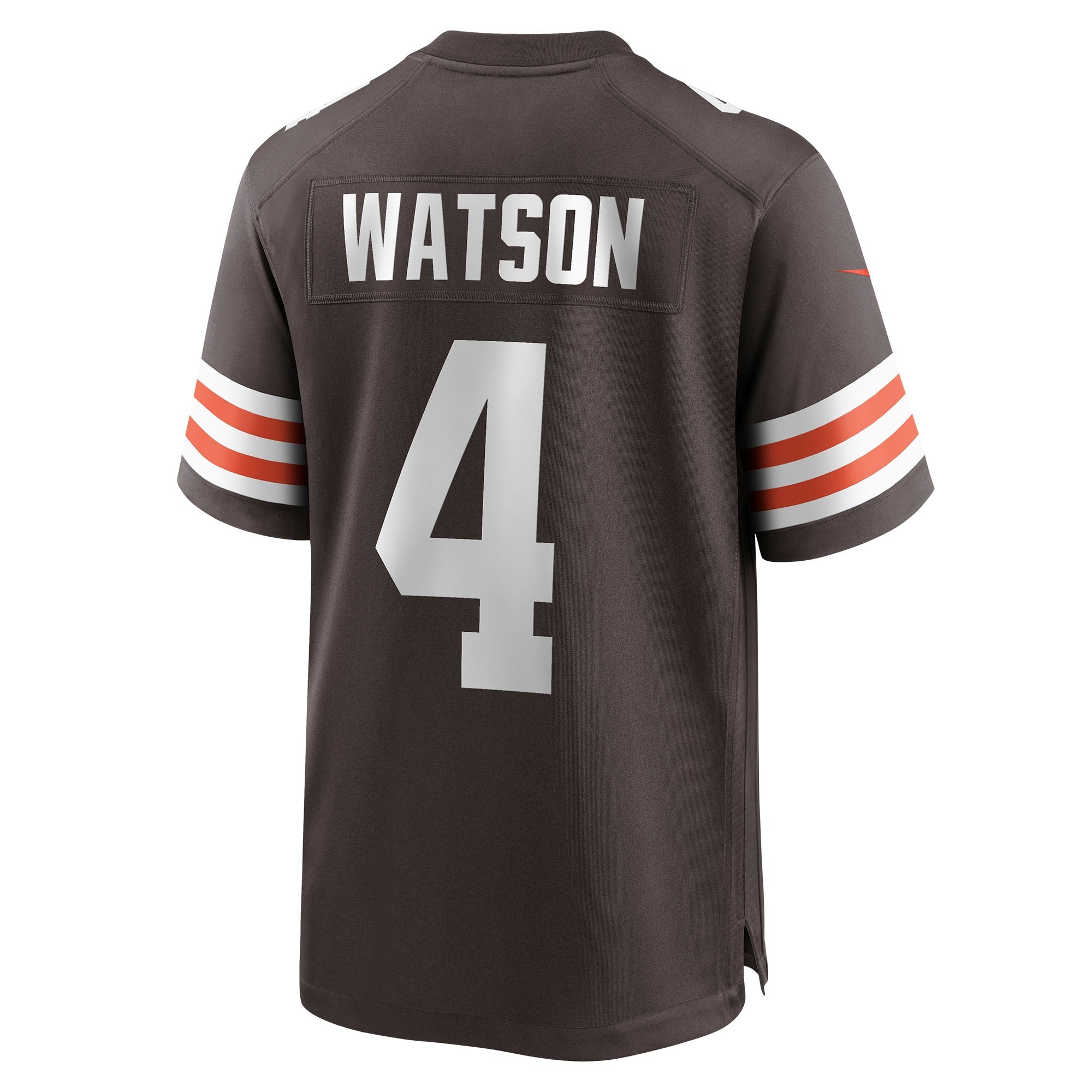 Men's Nike Deshaun Watson Brown Cleveland Browns Game Jersey - vstockx