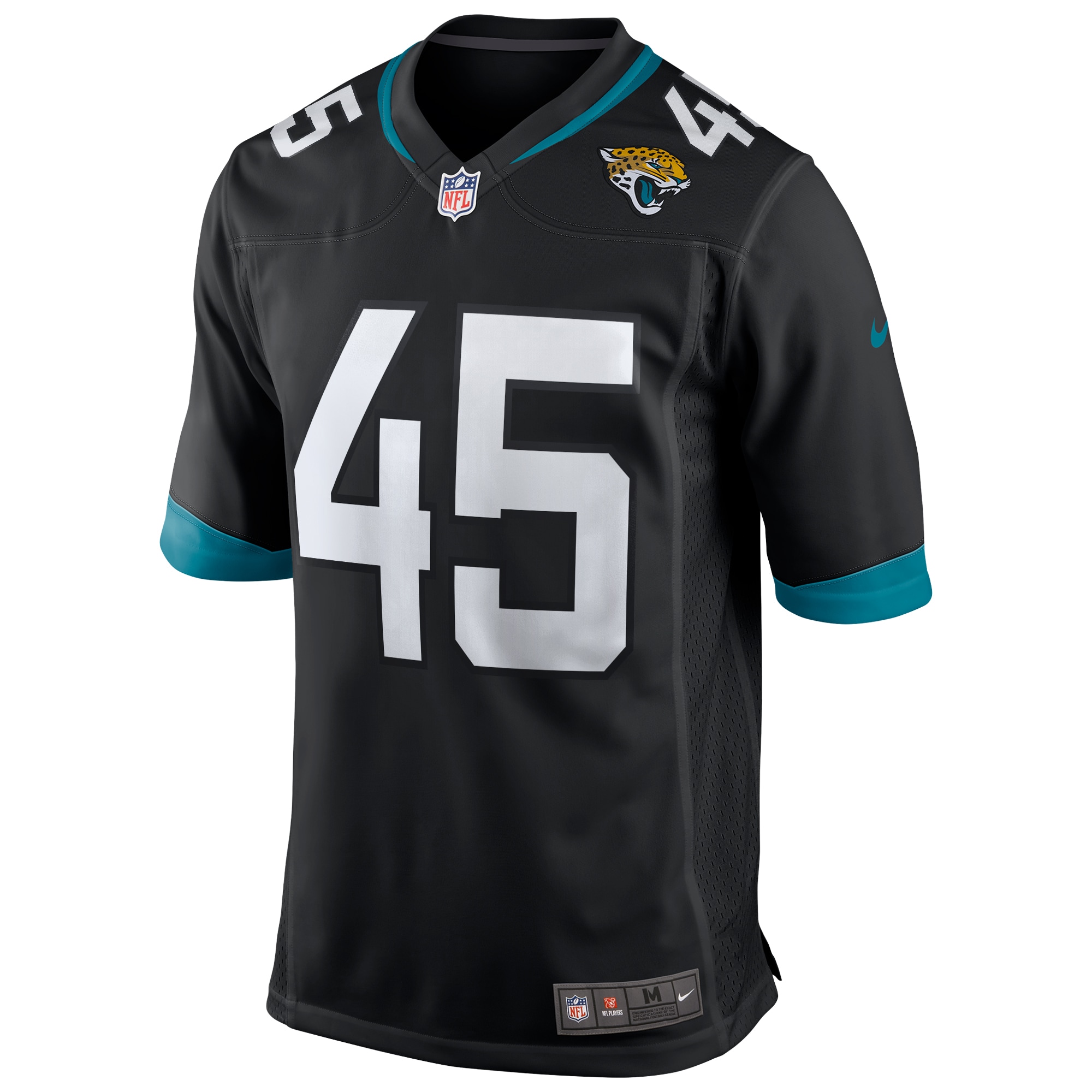 K'Lavon Chaisson Jacksonville Jaguars Nike Game Jersey - Black - vstockx