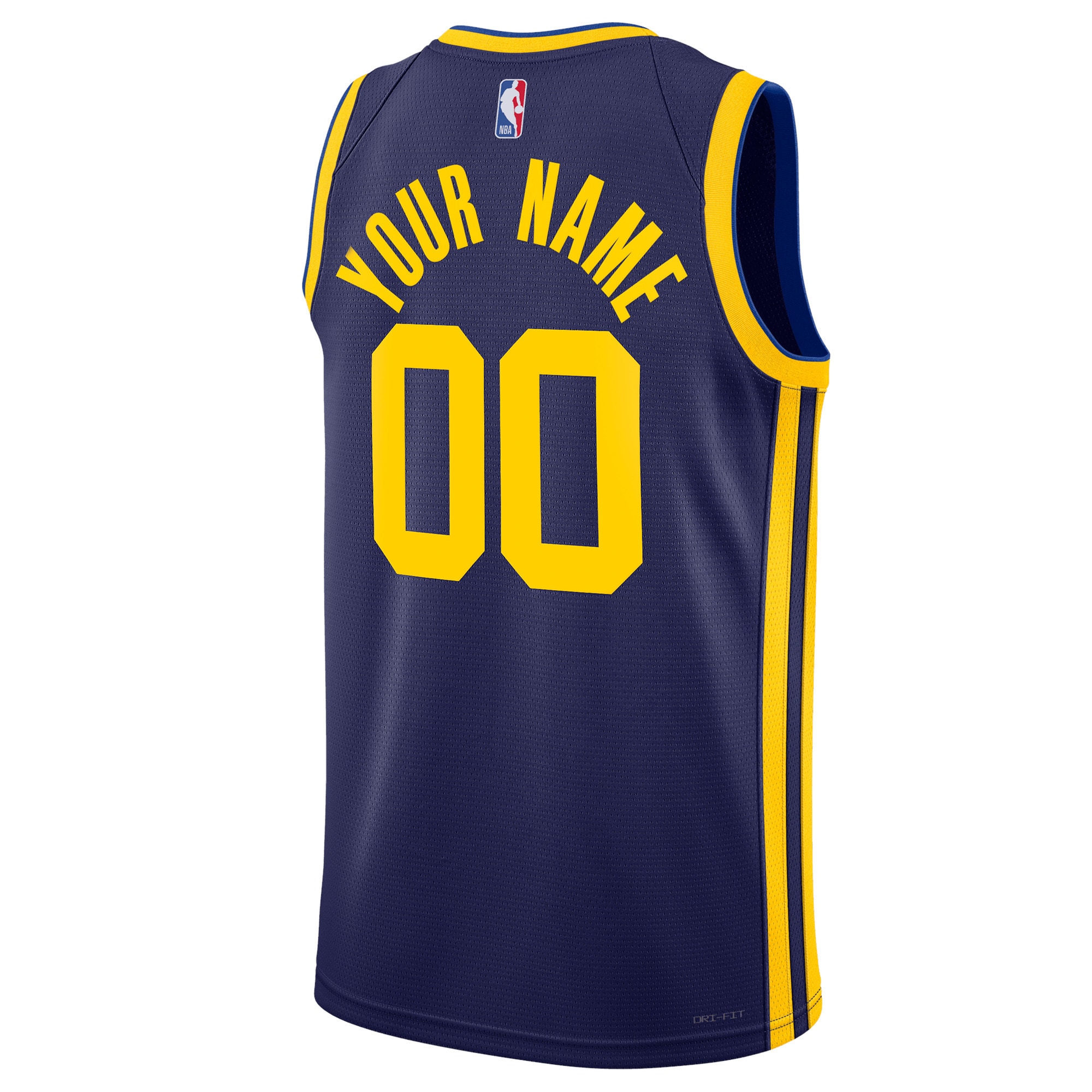 Golden State Warriors Jordans Brand Unisex 2022/23 Swingman Custom Jersey - Statement Edition - Blue - vstockx