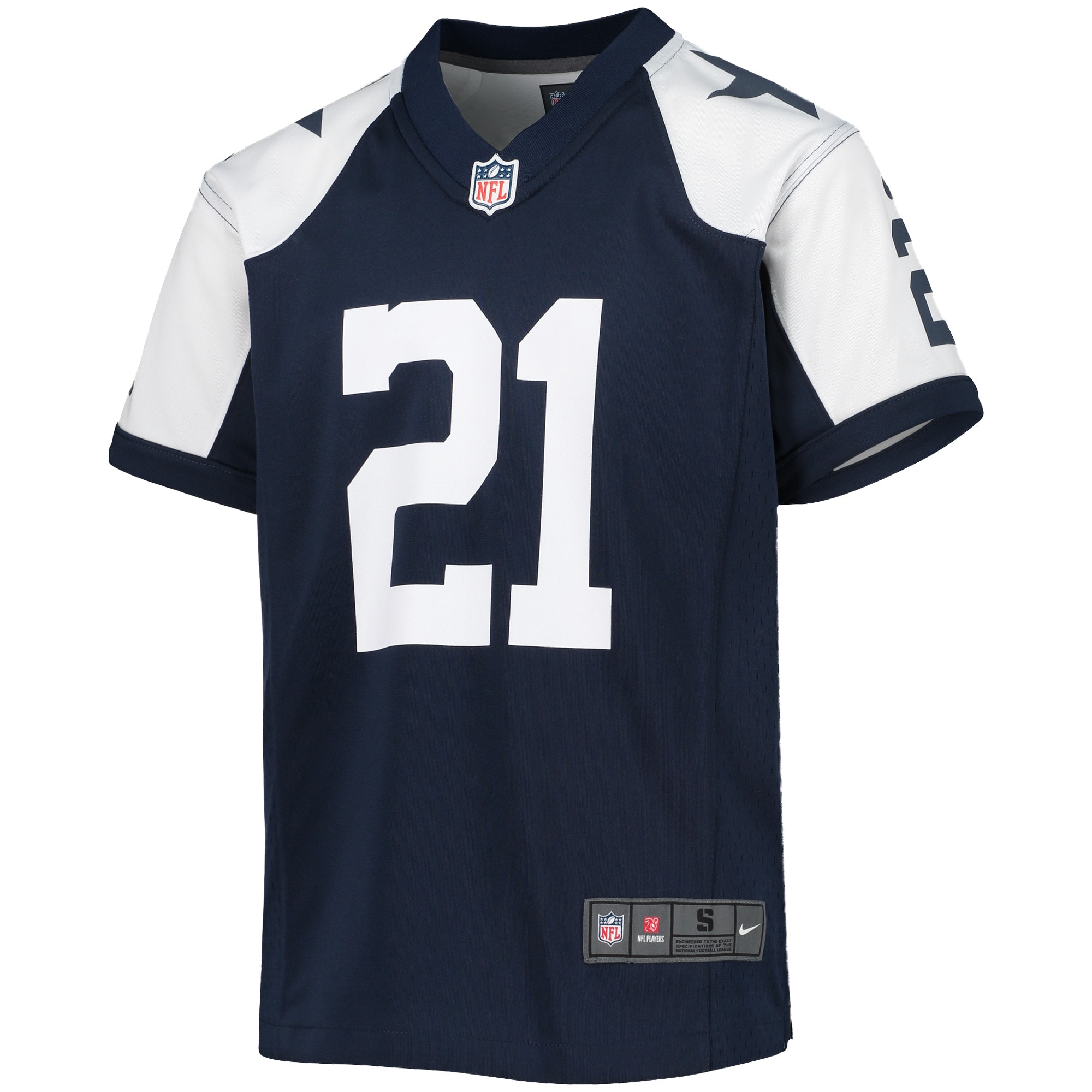 Ezekiel Elliott Dallas Cowboys Nike Youth Alternate Player Game Jersey - Navy - vstockx